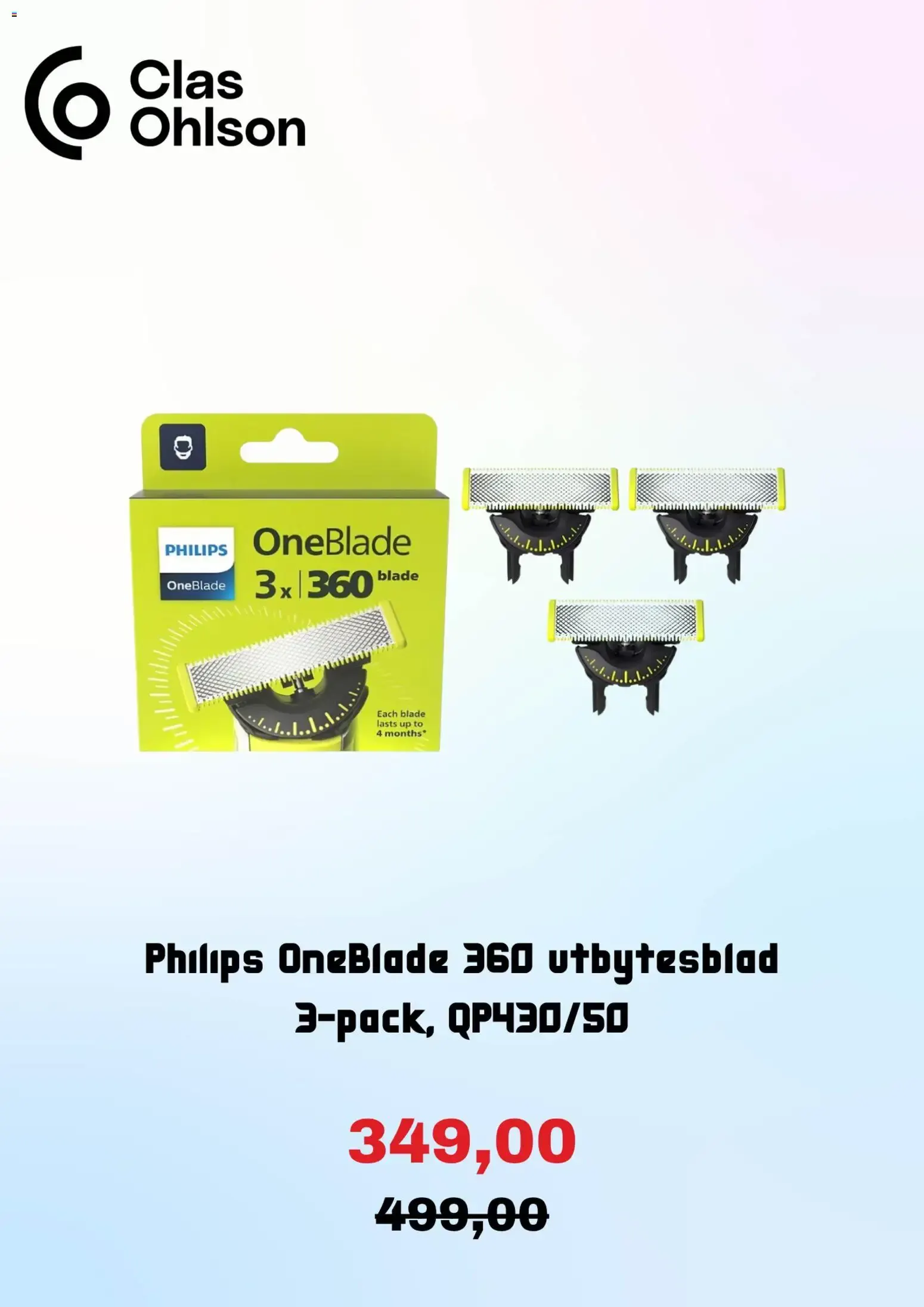 Clas Ohlson: Prissänkta Produkter från 1 oktober till 15 oktober 2026 - Reklamblad sidor 3