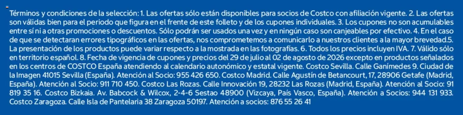 Catálogo de Shopper Costco Disfrute de estos descuentos del 29/07/2026 | folleto 29 de julio al 2 de agosto 2026 - Página 5