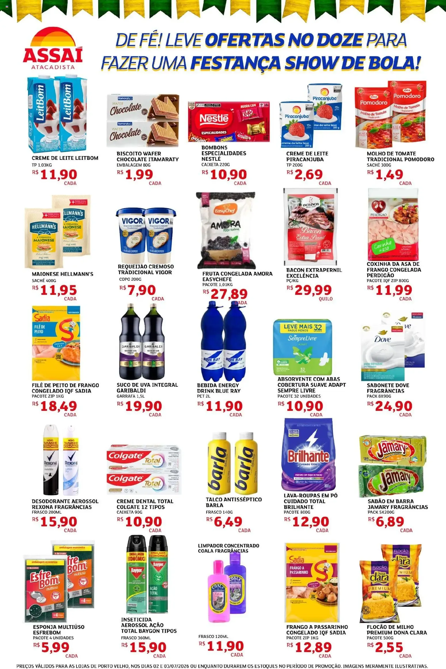 Encarte de Assaí Atacadista ofertas - RO de 02/07/2026 | Promoções Online 2 de julho até 3 de julho 2026 - Pagina 2