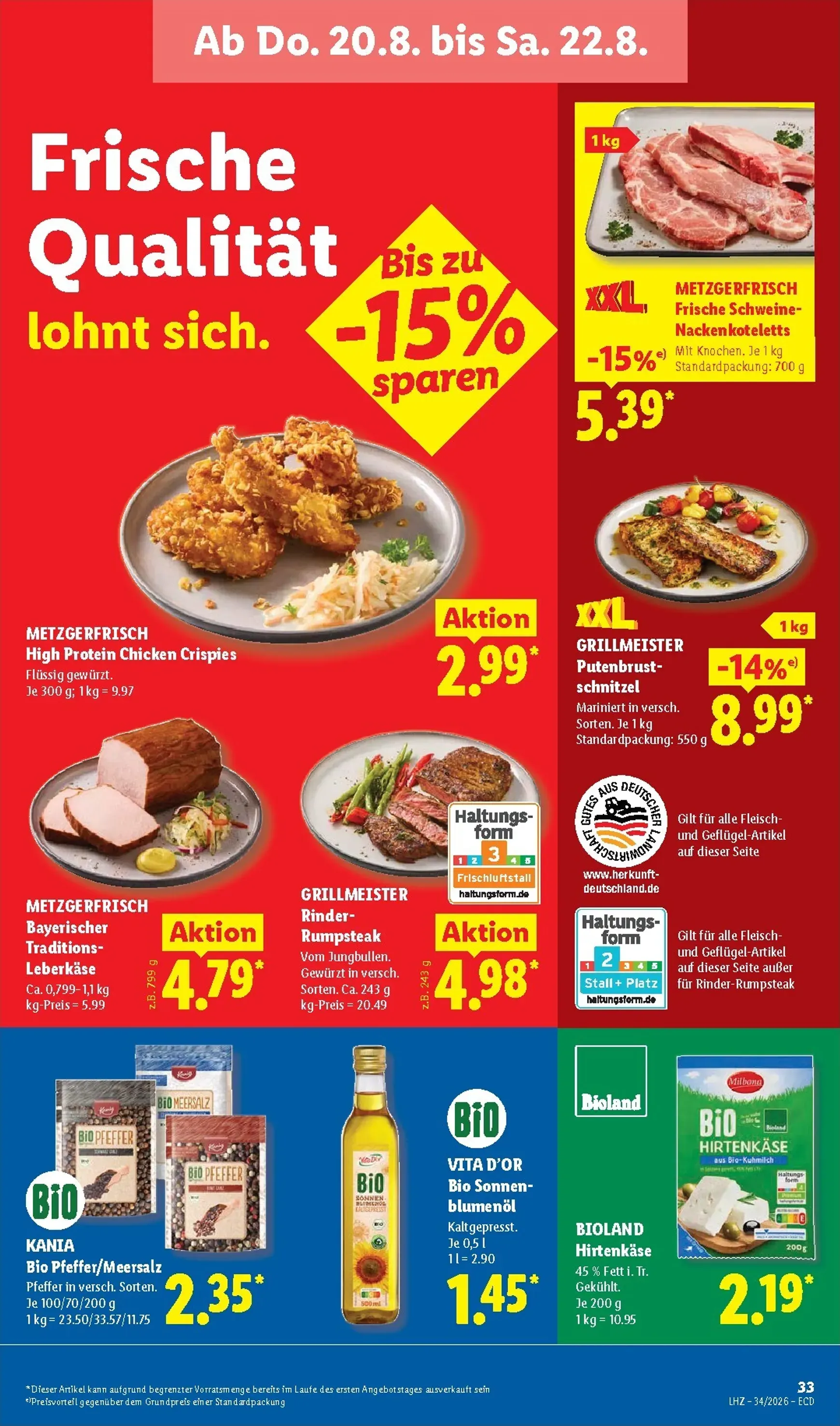 Lidl Prospekt nächste Woche – von Montag 17.08.2026 bis Samstag 22.08.2026 von 17. August bis 22. August 2026 - Prospekt seite 56