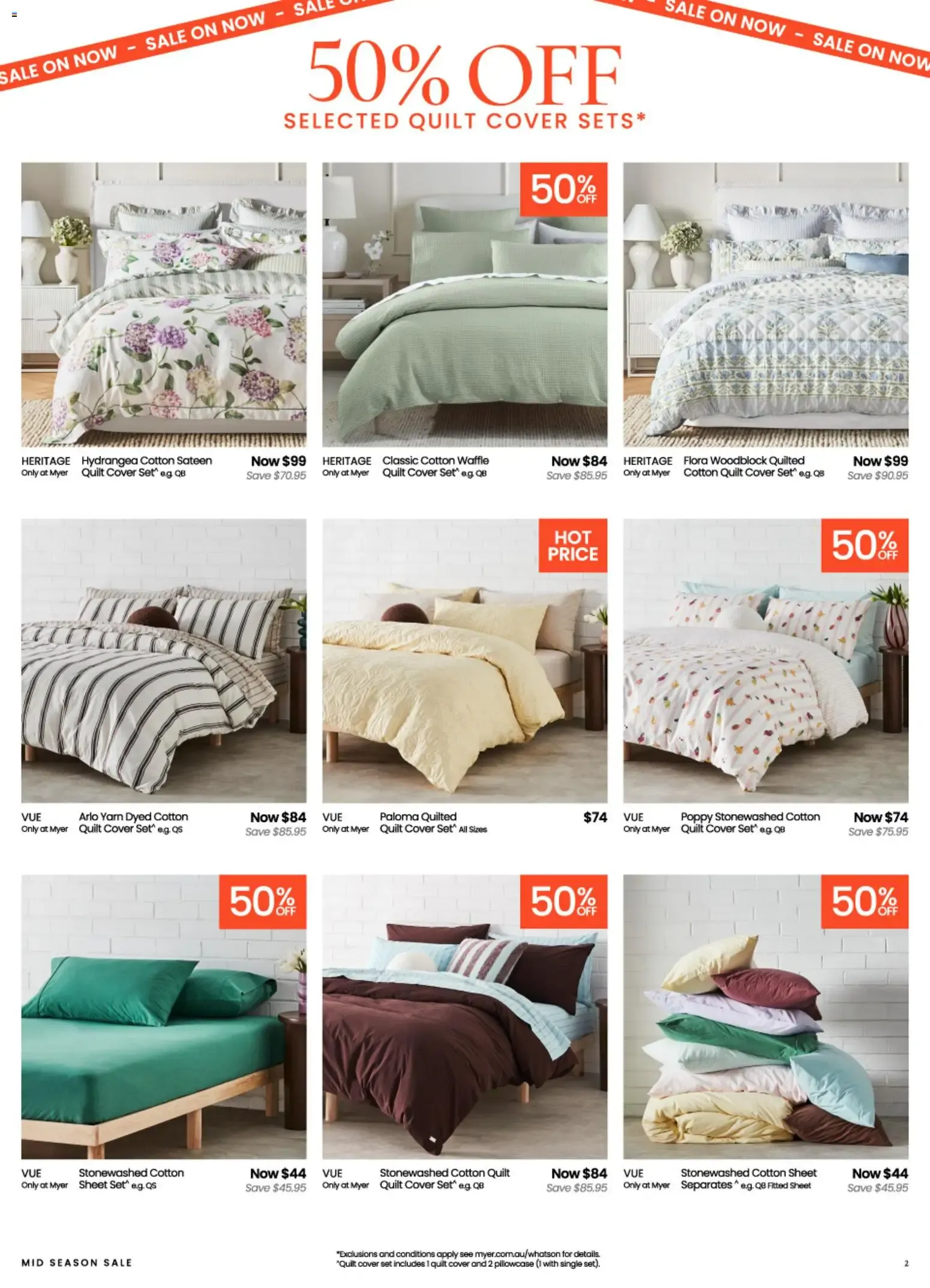 Myer Mid Season Sale - Catalogue valid from 9 September to 29 September 2026 - page 2