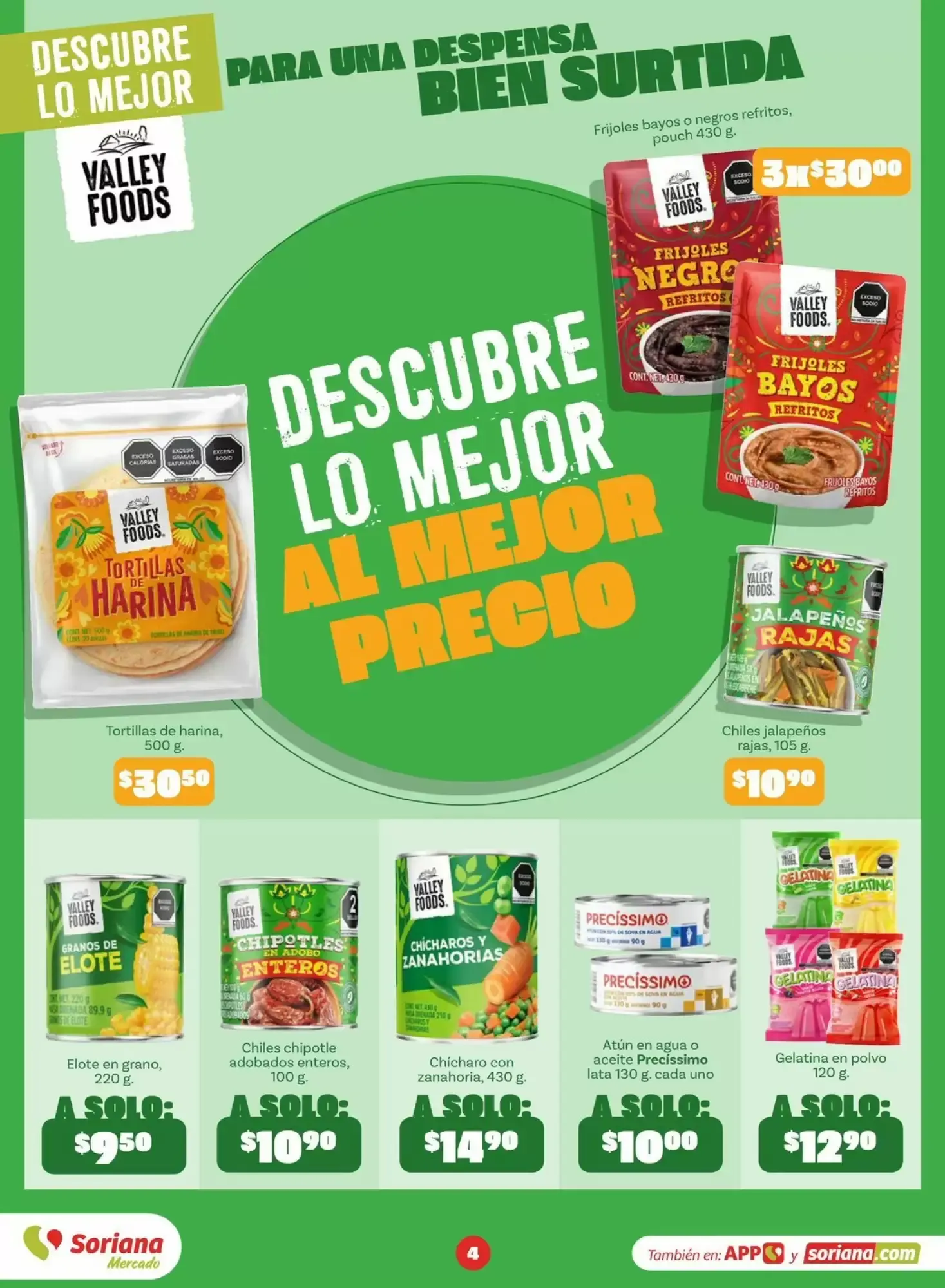 Catálogo de Folleto Soriana Mercado 2 de septiembre al 17 de septiembre 2026 - Pagina 4