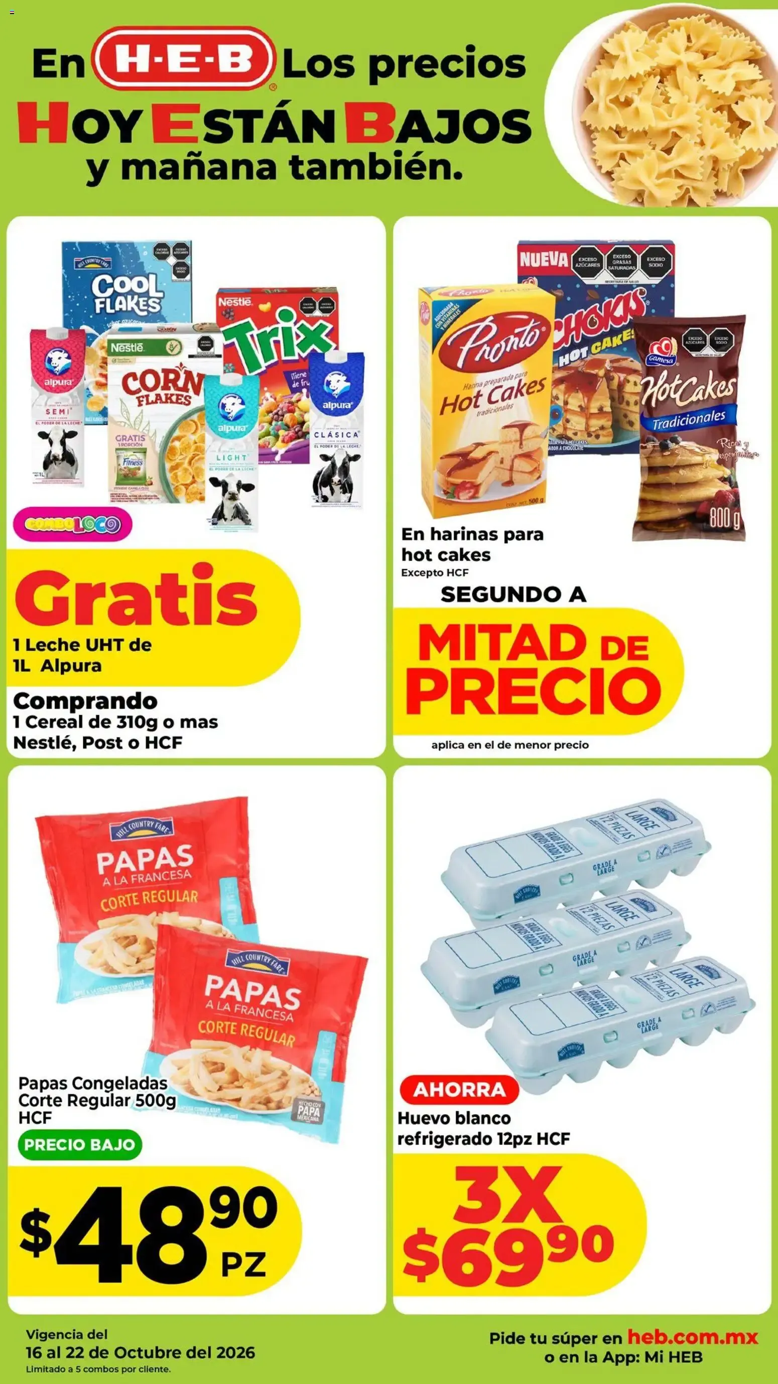 Catálogo de En H-E-B Los precios HOY ESTÁN BAJOS y mañana también. 16 de octubre al 19 de octubre 2026 - Pagina 6