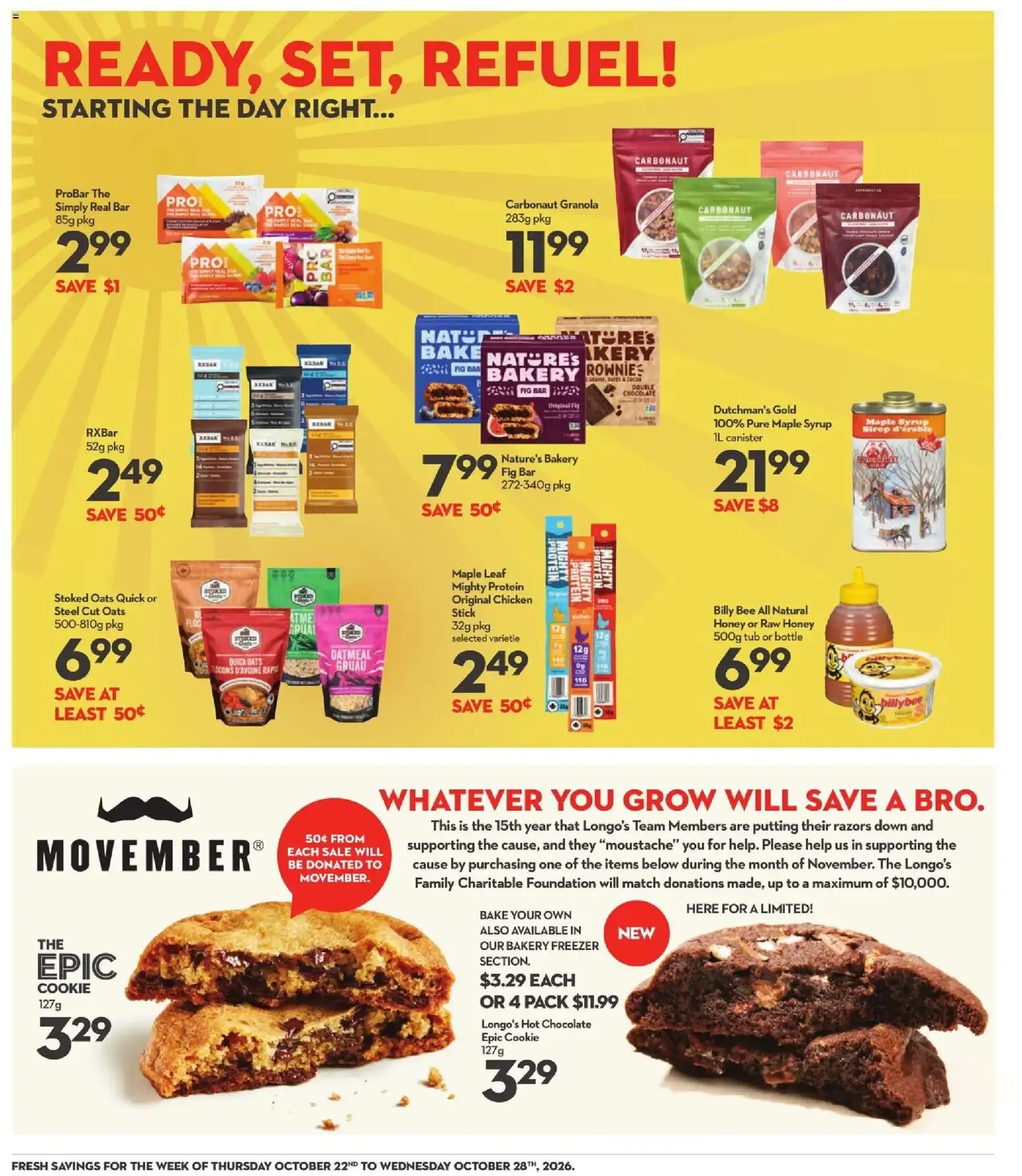 Longo's weekly flyer / circulaire from Oct 22, 2026 > weekly specials & deals from October 22 to October 28 2026 - flyer page 17