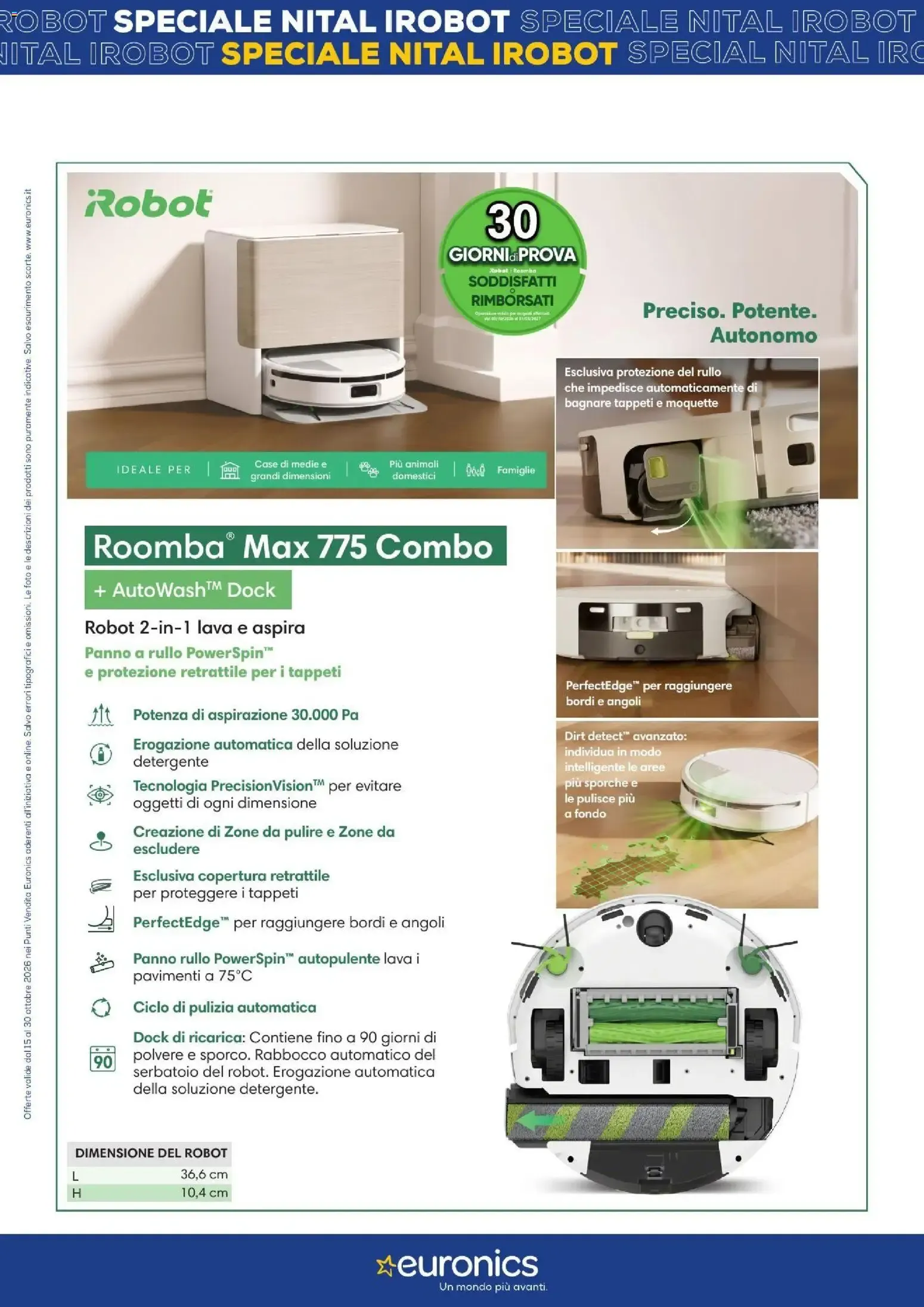Nuovo Euronics volantino Irobot dal 15/10/2026 > offerte anteprima 🛍️ da 15 ottobre a 30 ottobre di 2026 - Pagina del volantino 10
