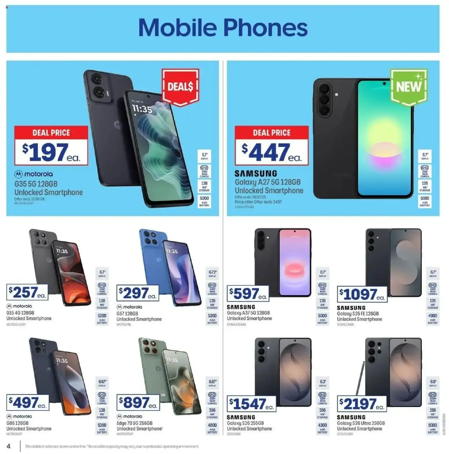 Officeworks Deals Catalogue - Catalogue valid from 13 July to 27 July 2026 - page 4