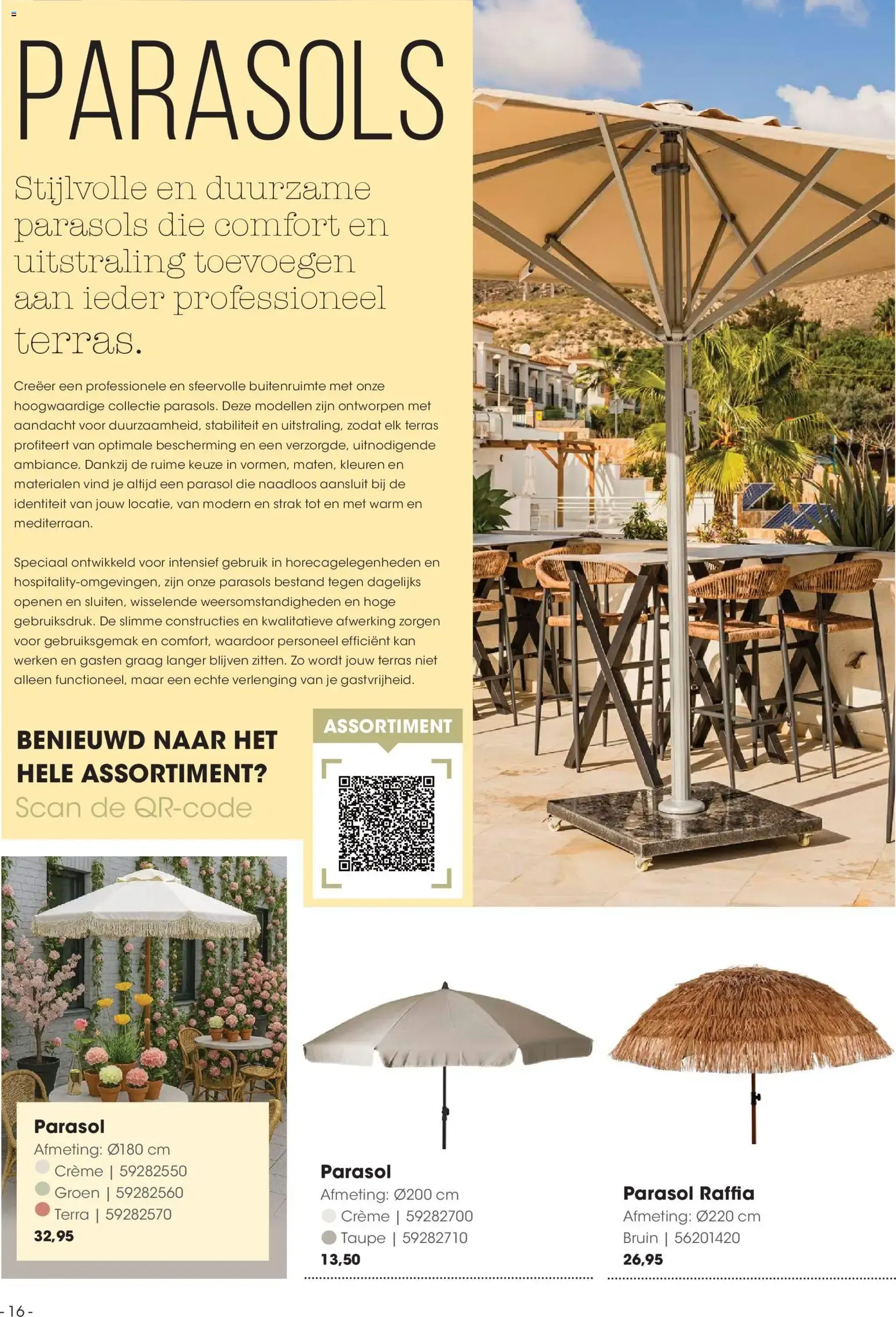 Hanos Terrascatalogus 2026 van 23 maart tot 31 augustus 2026 - Folder pagina 16