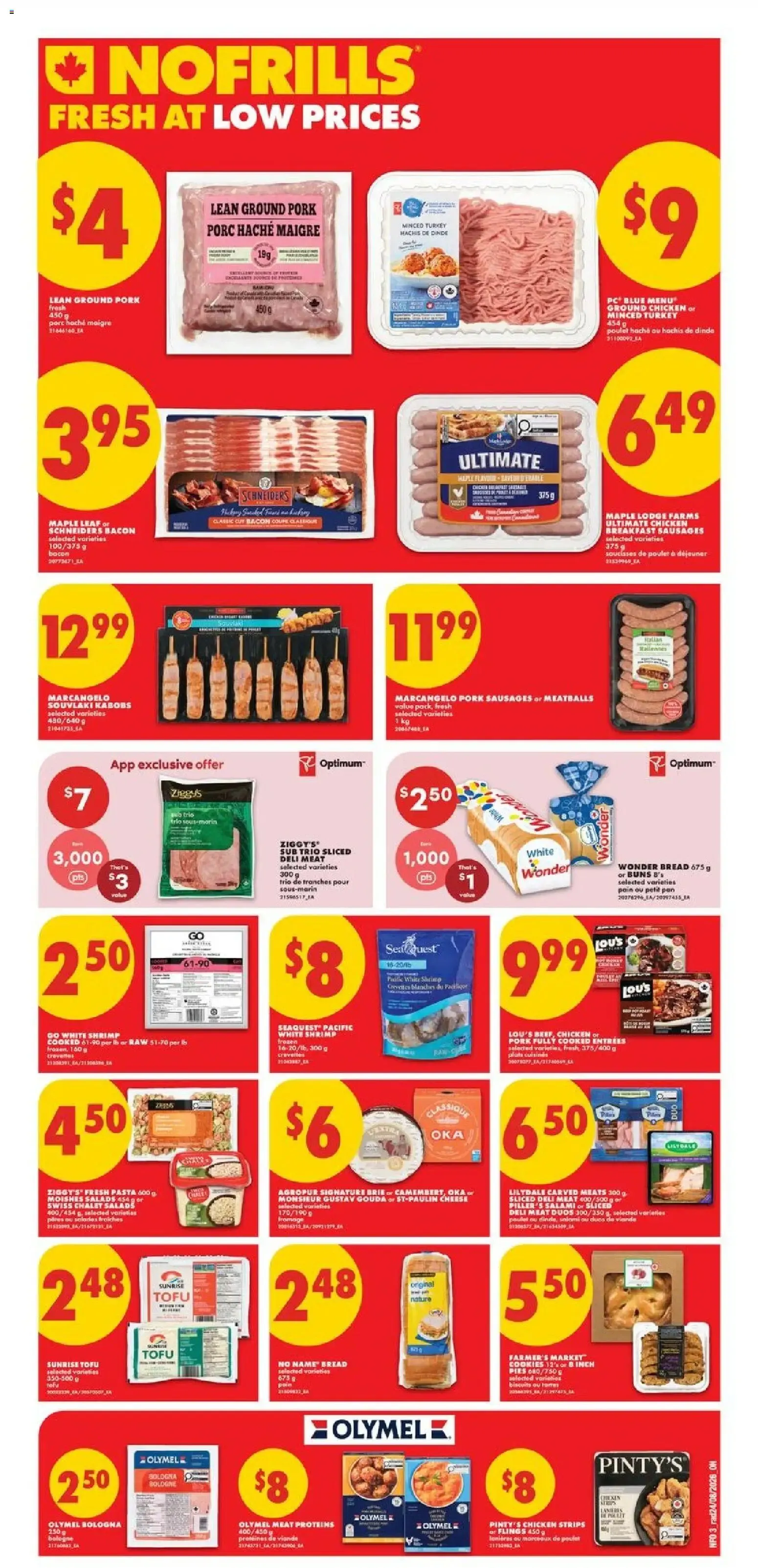 No Frills weekly flyer / circulaire from Aug 27, 2026 > weekly specials & deals from August 27 to September 2 2026 - flyer page 4