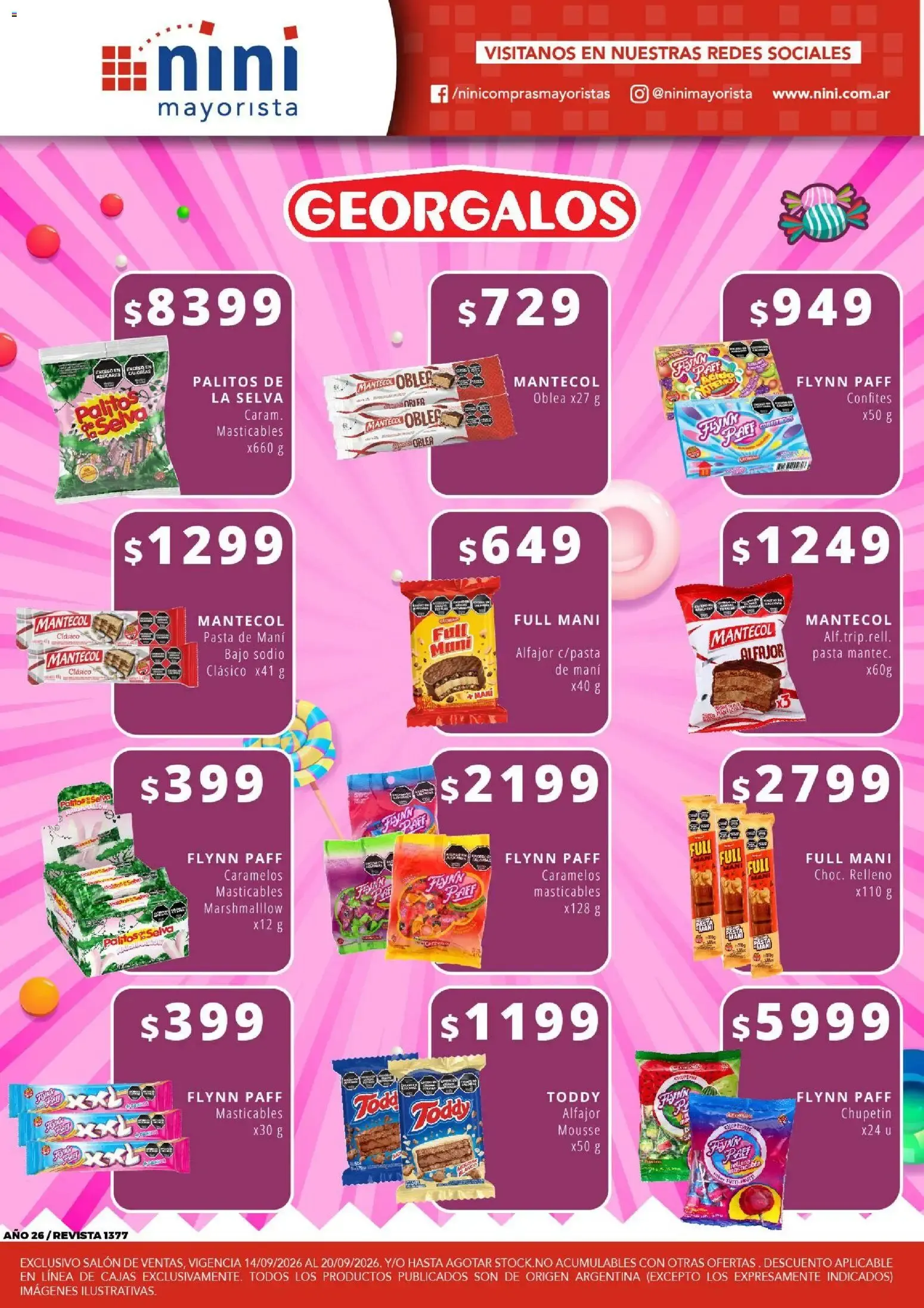 Ofertas de NINI Mayorista catálogo del 14/09/2026 - 20/09/2026 14 de septiembre al 20 de septiembre 2026 - Página 35 del catálogo