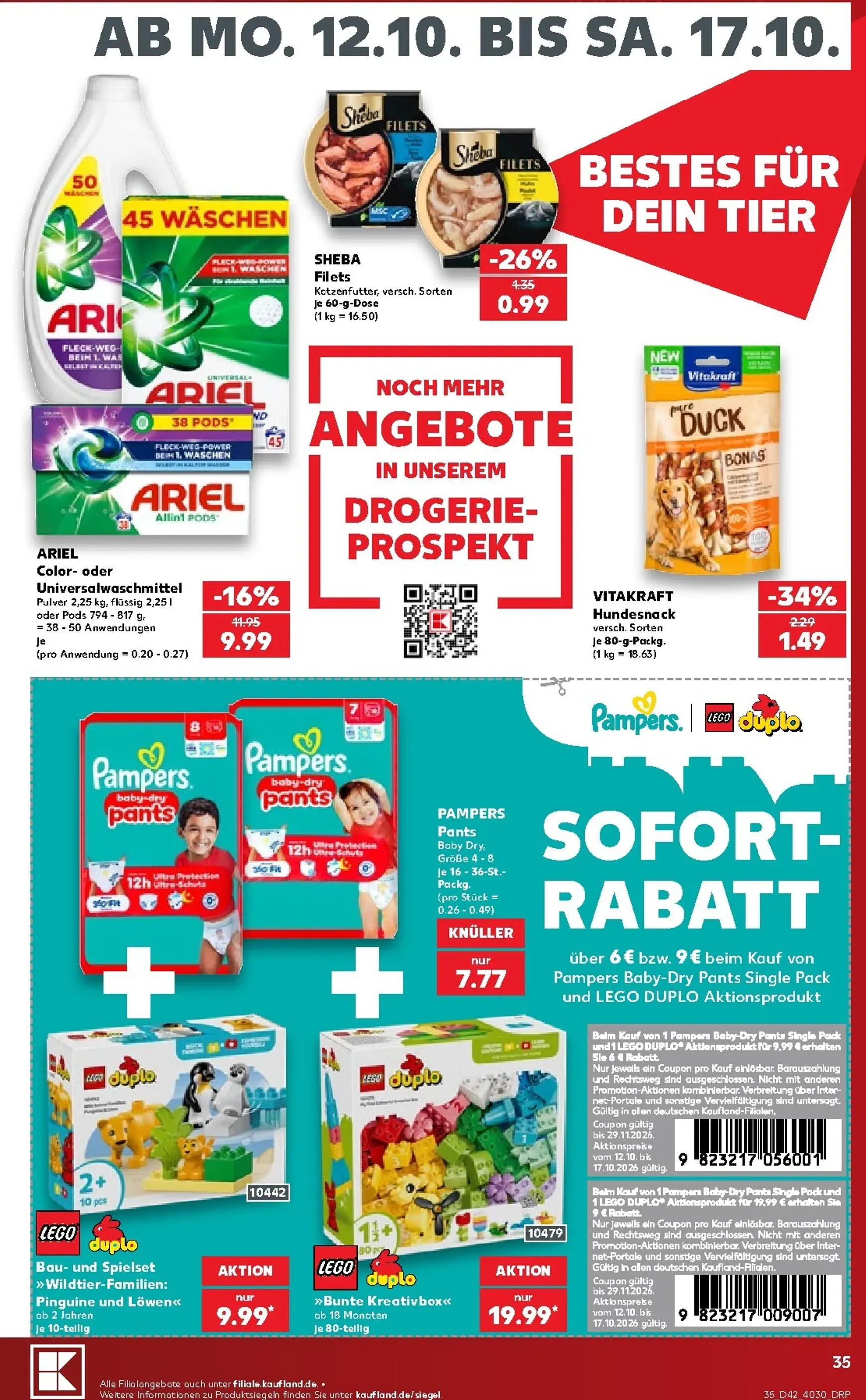 Kaufland Prospekt nächste Woche – von Montag 12.10.2026 bis Samstag 17.10.2026 von 12. Oktober bis 17. Oktober 2026 - Prospekt seite 40