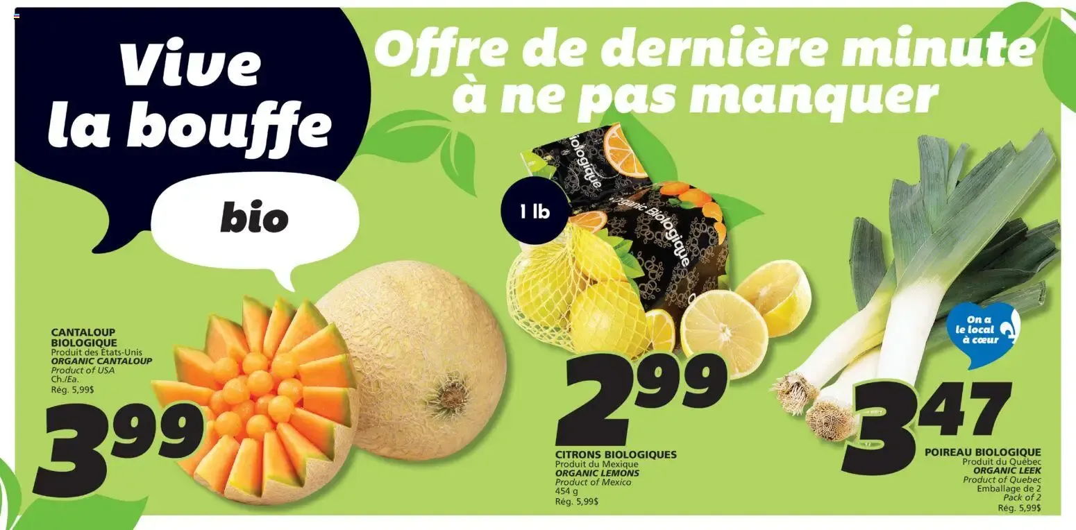 IGA weekly flyer / circulaire from Oct 1, 2026 > weekly specials & deals from October 1 to October 7 2026 - flyer page 4