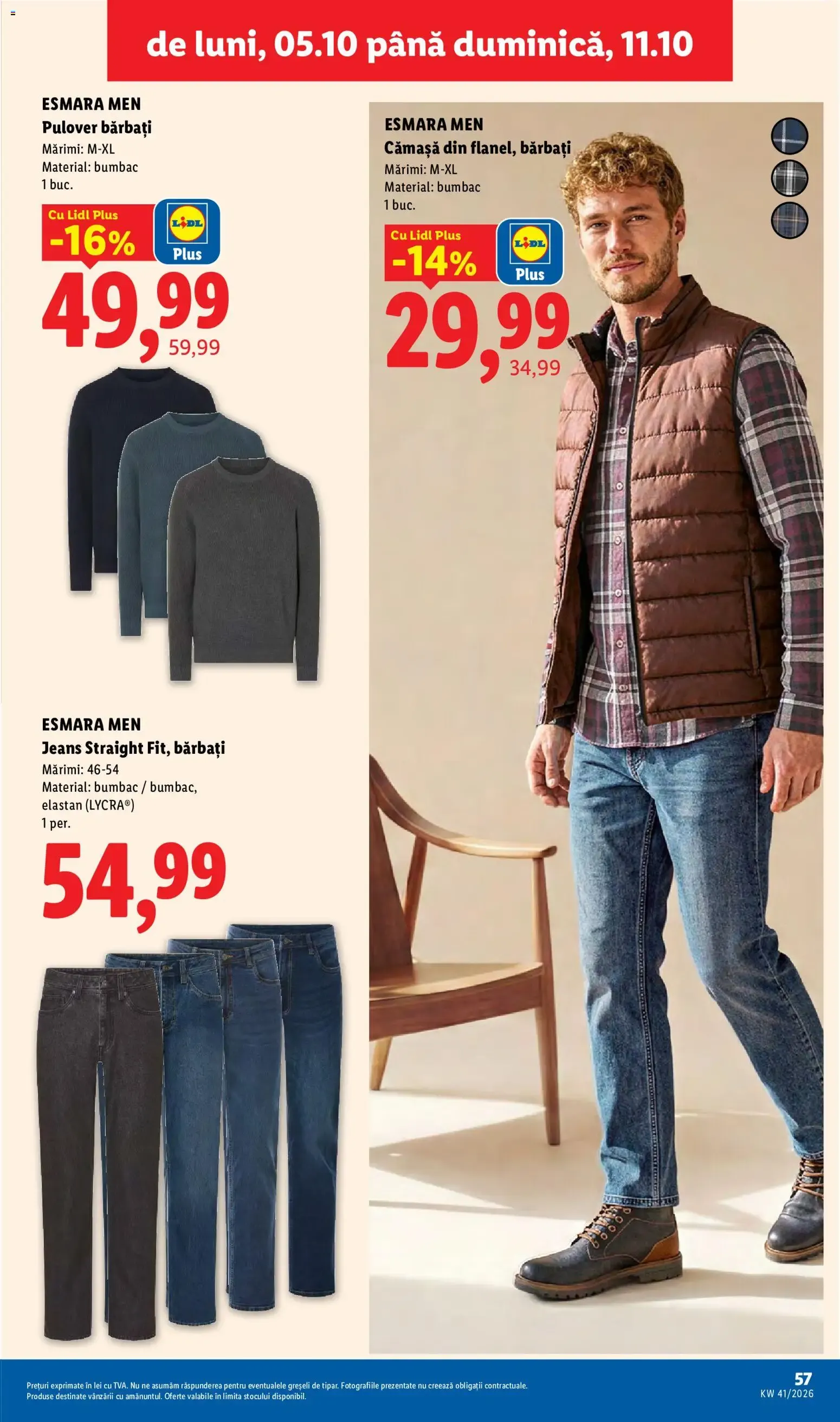 Catalog Catalog LIDL 05.10.2026 - Oferta și Revista online de la 5 octombrie până la 11 octombrie 2026 - Revista Pagina 57