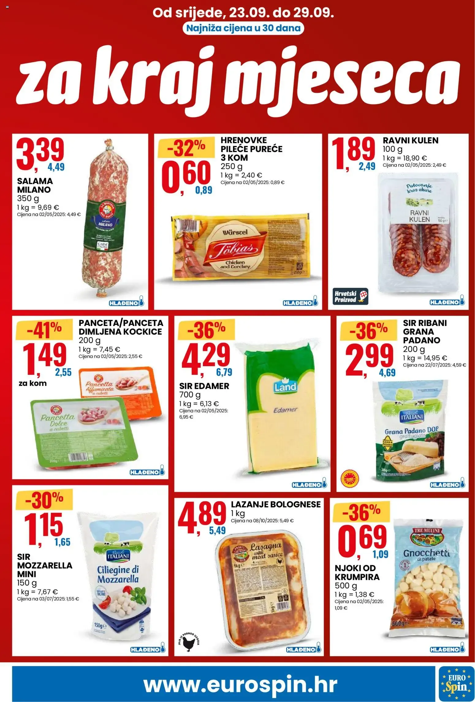 Katalog Eurospin Katalog novi od 23.09.2026 na listanje > letak digitalni od 23. rujna do 29. rujna 2026. - Pregled Stranica 3