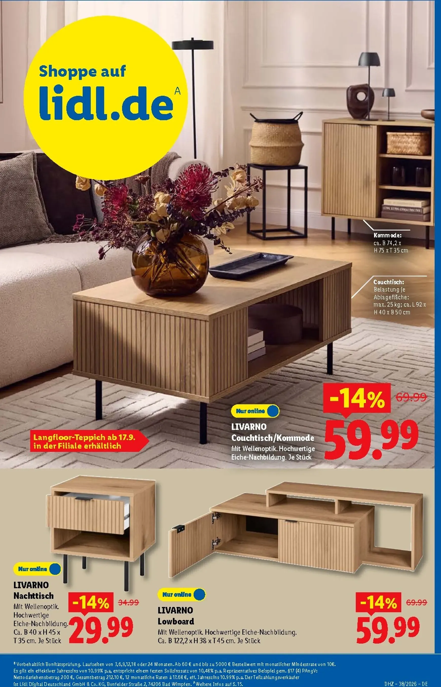 Lidl Prospekt - Ofertas del 14 al 19 de Septiembre von 14. September bis 19. September 2026 - Prospekt seite 12