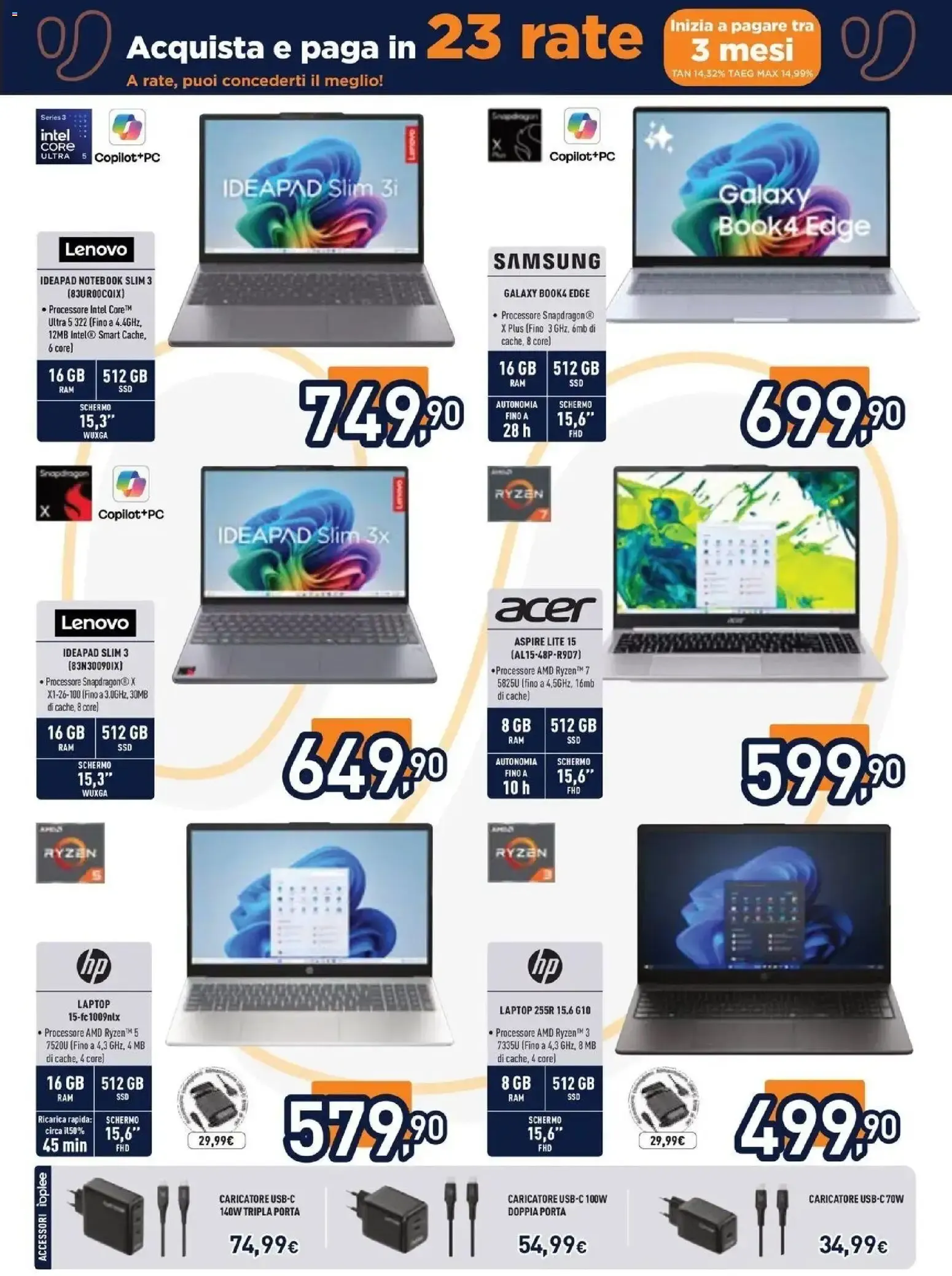 Nuovo Unieuro volantino Più gusto alle tue passioni dal 12/10/2026 > offerte anteprima 🛍️ da 12 ottobre a 29 ottobre di 2026 - Pagina del volantino 14