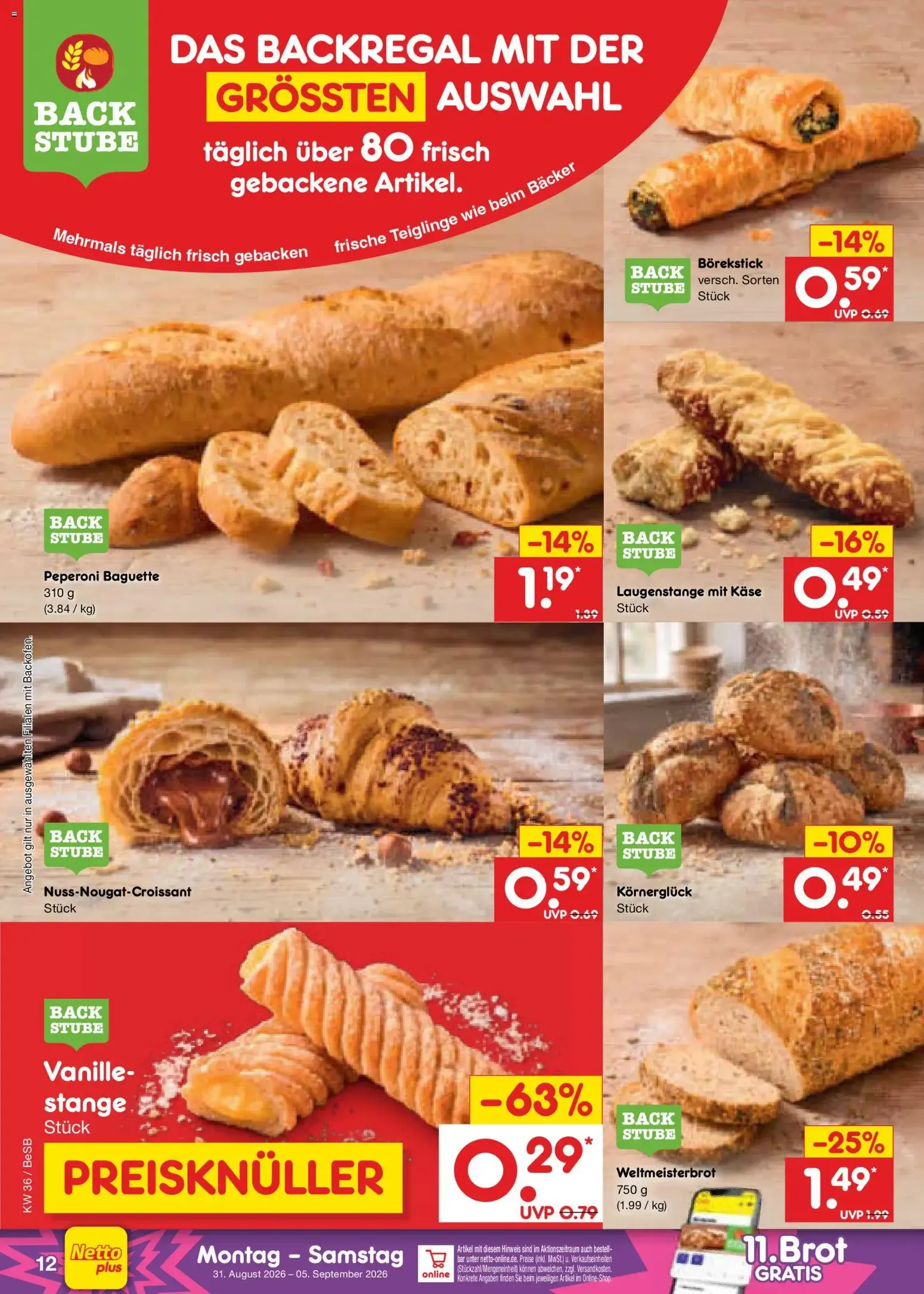 Netto Marken-Discount Prospekt (ab 31.08.2026) » Angebote von 31. August bis 5. September 2026 - Prospekt seite 16