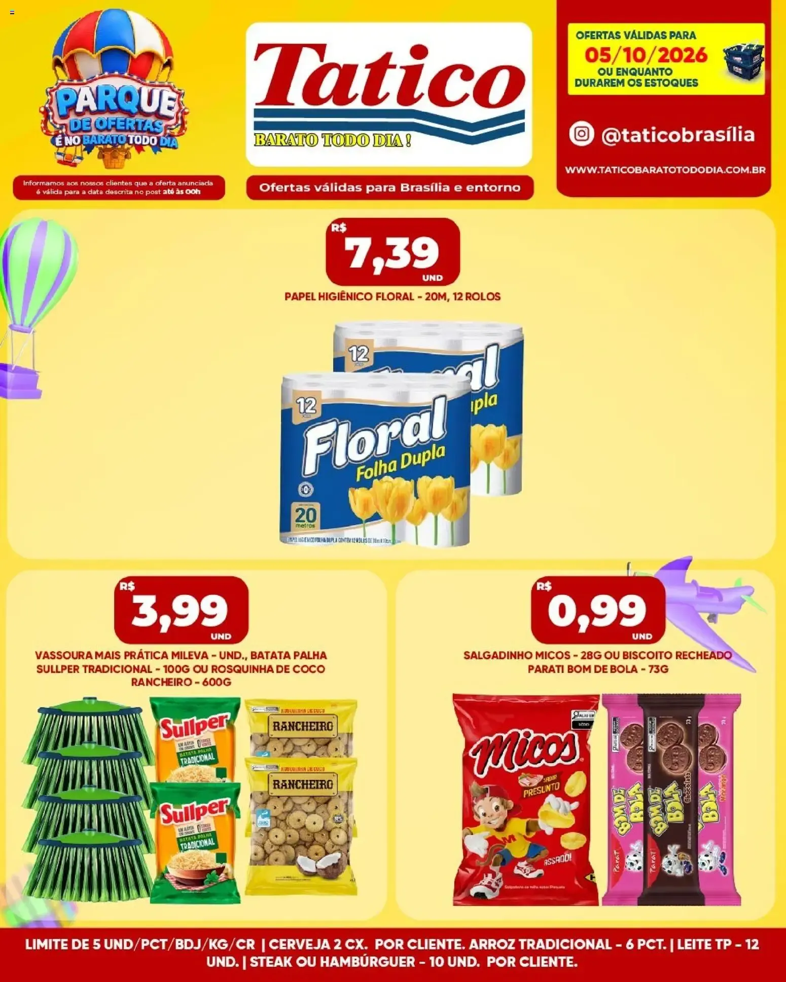 Encarte de Tatico ofertas do Dia de 05/10/2026 | Promoções Online 5 de outubro até 5 de outubro 2026 - Pagina 4