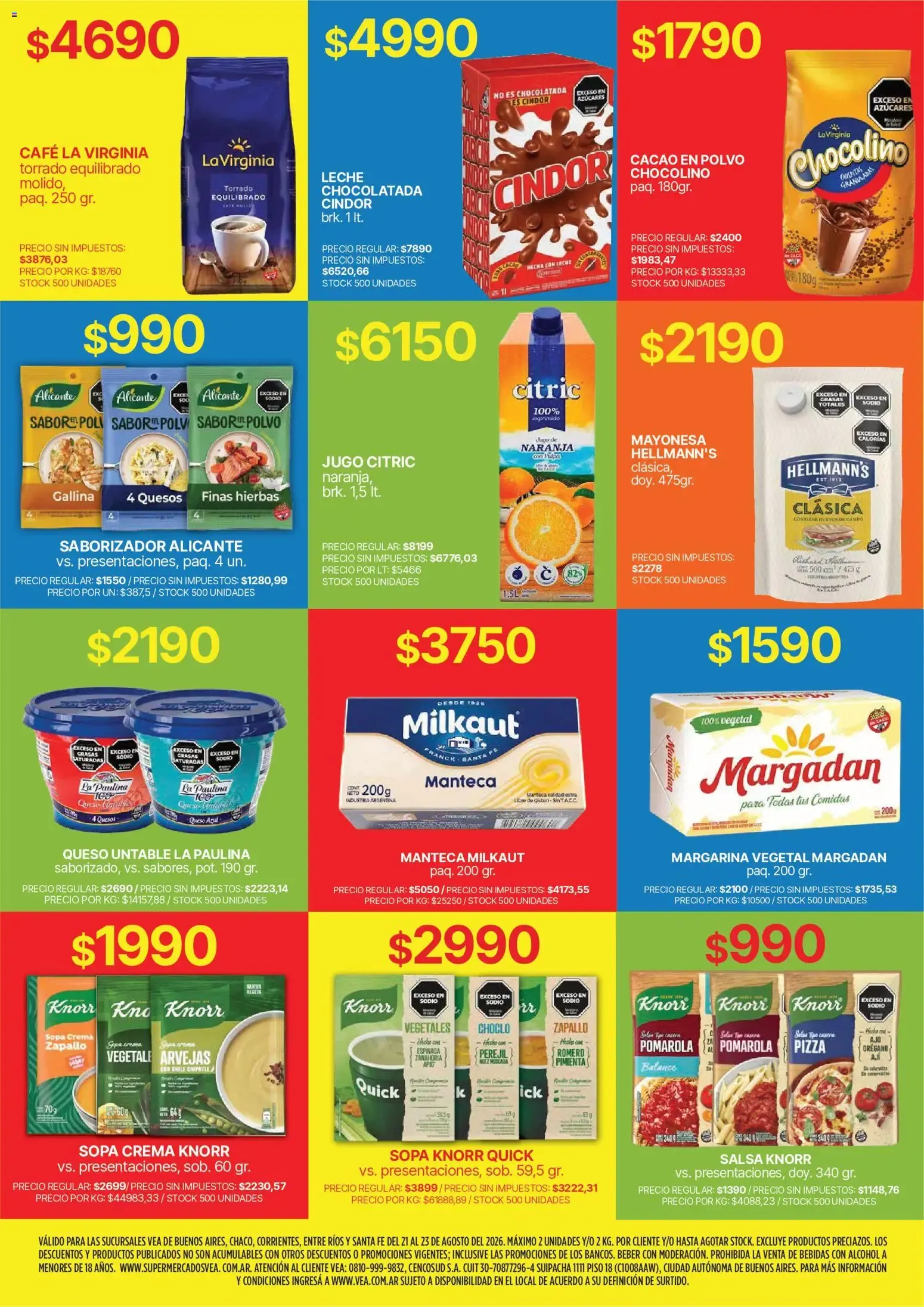 Ofertas de Vea - Fin de semana de ahorro | BA Nea del 21/08/2026 - 23/08/2026 21 de agosto al 23 de agosto 2026 - Página 6 del catálogo