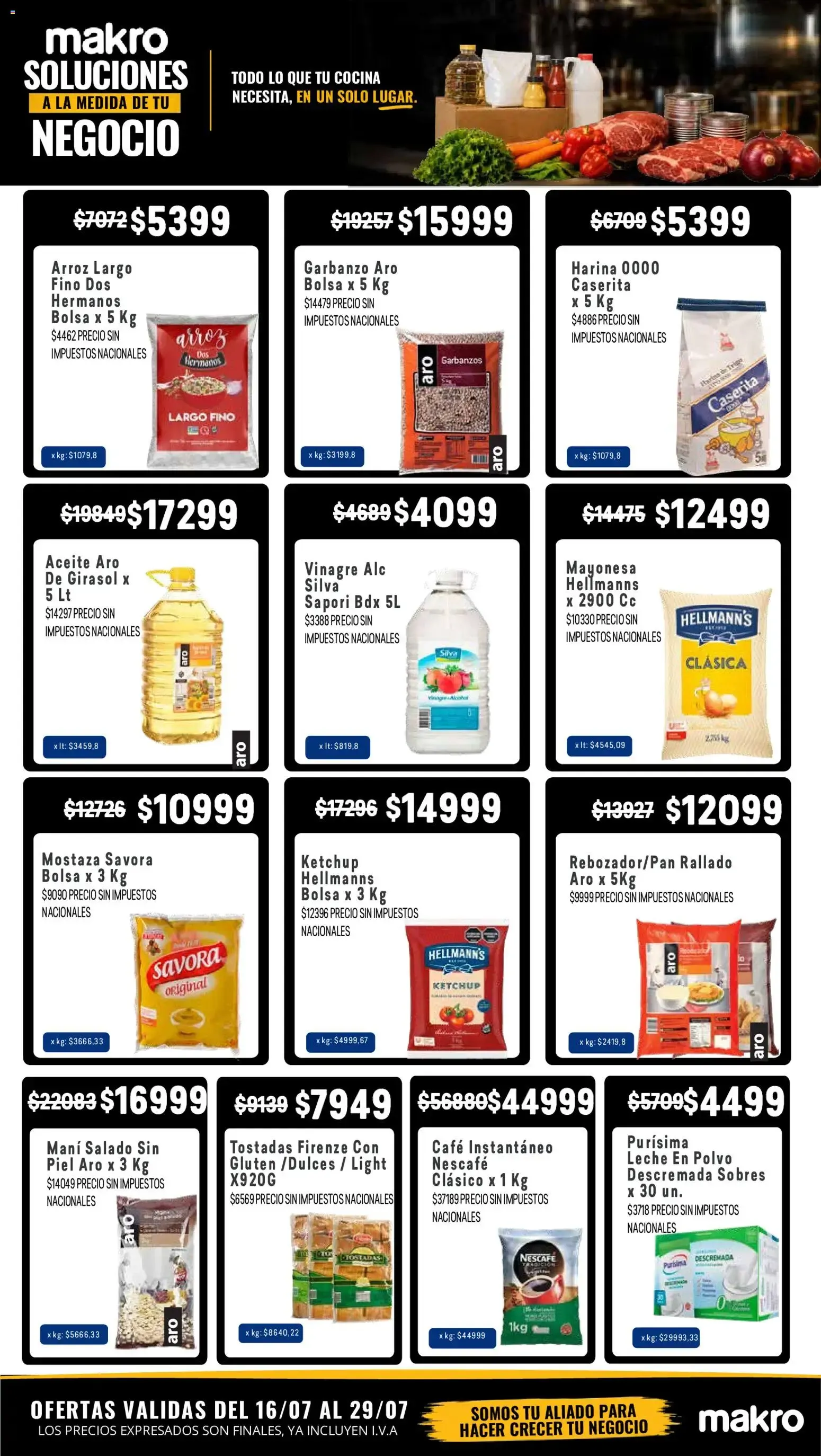 Ofertas de makro SOLUCIONES A LA MEDIDA DE TU NEGOCIO 16 de julio al 22 de julio 2026 - Página 3 del catálogo