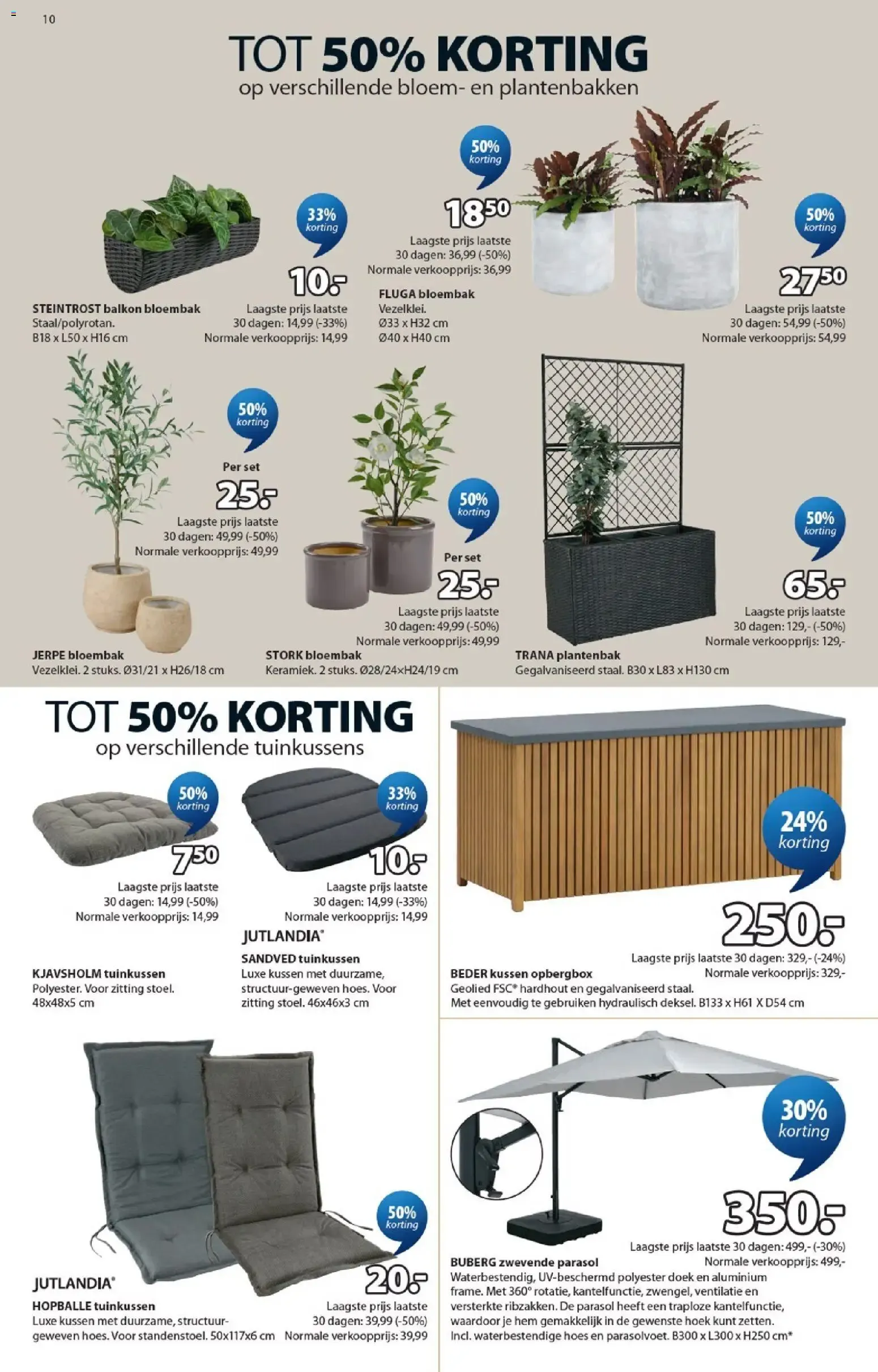 JYSK Scandinavian Sleeping & Living - SALE van 22 juni tot 5 juli 2026 - Folder pagina 10