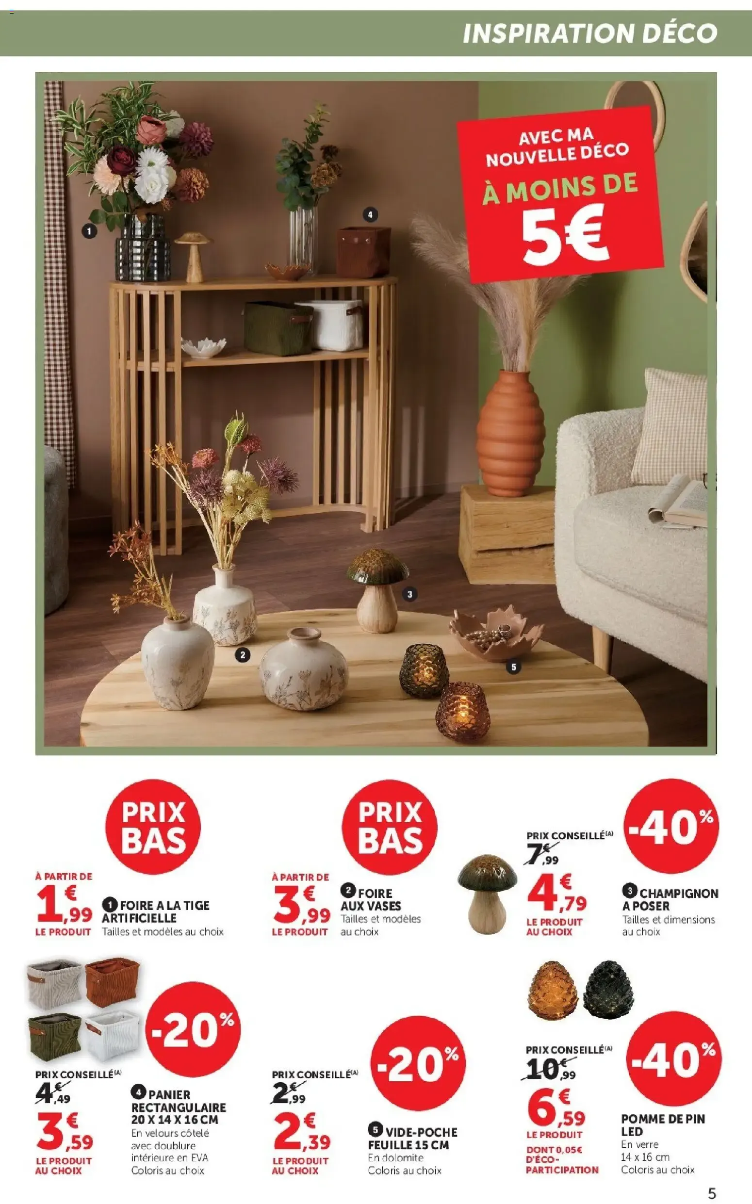 Super U - La Maison à prix bas à partir du 06/10/2026 - promo en ligne du 6 octobre au 18 octobre 2026 - Catalogue page 5