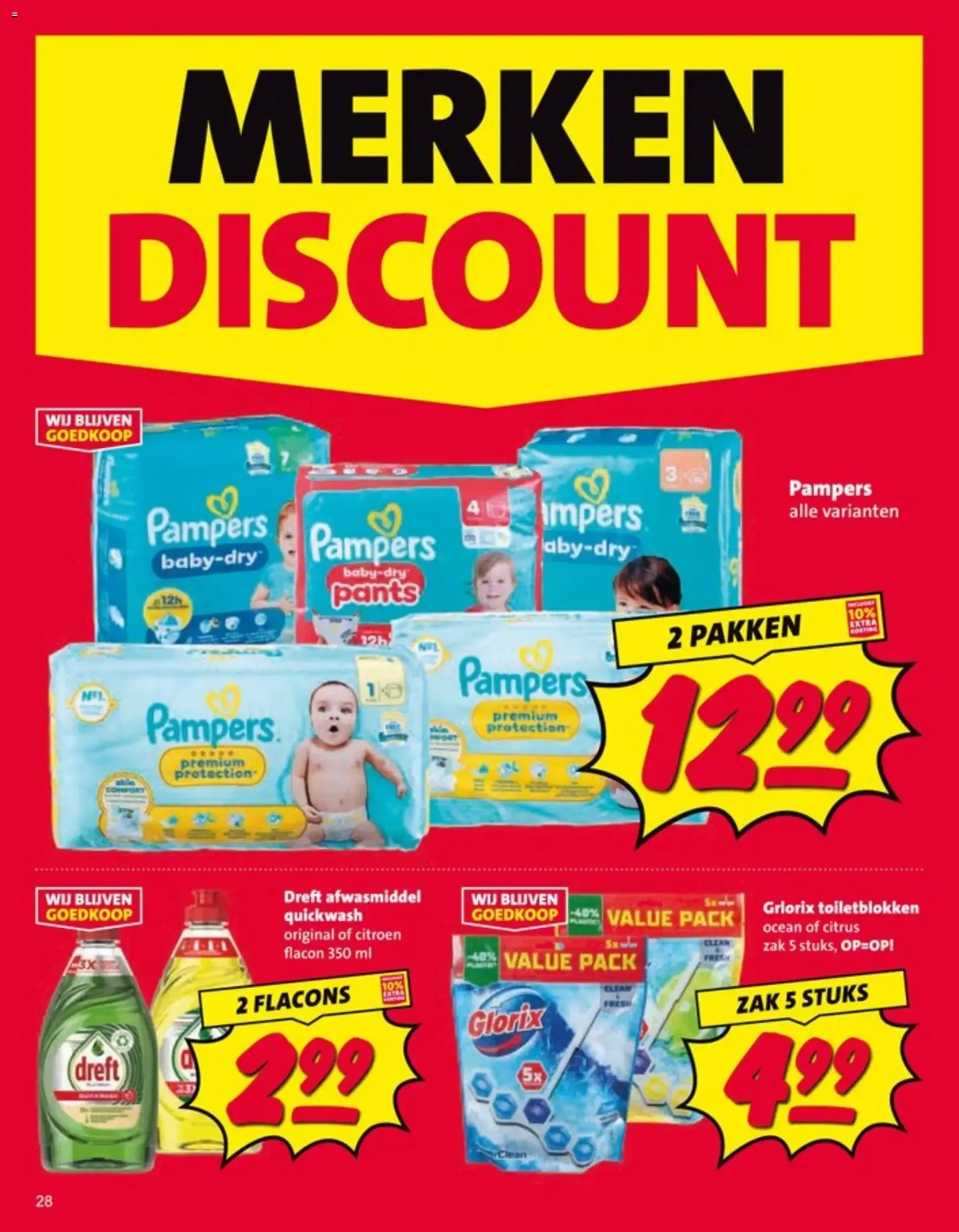 Nettorama Merkendiscount - Discount Prijs! Extra Lang Laag! van 17 augustus tot 23 augustus 2026 - Folder pagina 28