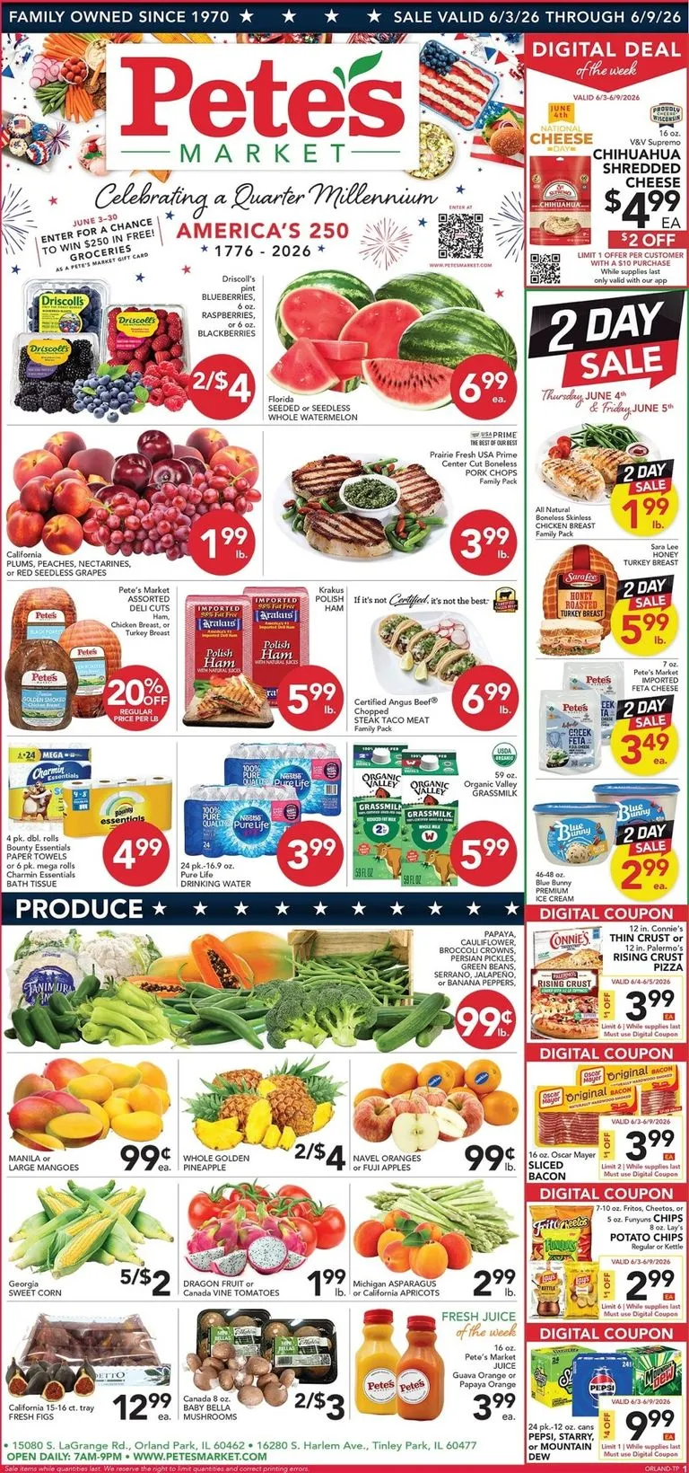 Weekly ad Current Pete's Fresh Market - Orland Park leaflet valid from Wednesday 06/03/2026 to Tuesday 06/09/2026 from June 3 to June 9 2026 - Page 1