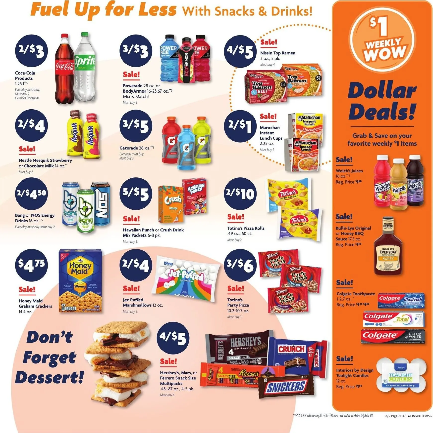 Weekly ad Current Family Dollar leaflet valid from Sunday 08/09/2026 to Saturday 08/15/2026 from August 9 to August 15 2026 - Page 3