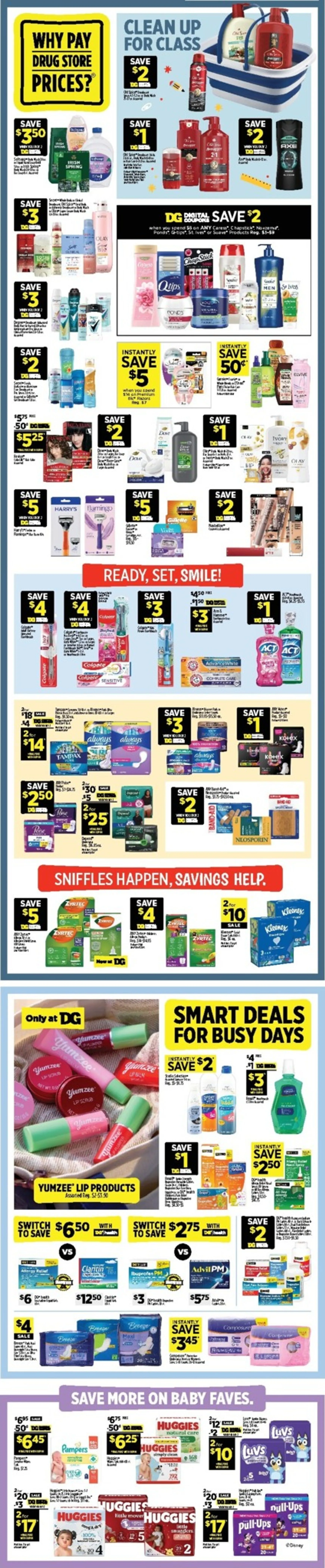 Weekly promotion DOLLAR GENERAL spanning from August 2 to August 8 2026 - Page 10 for Catalogue 365