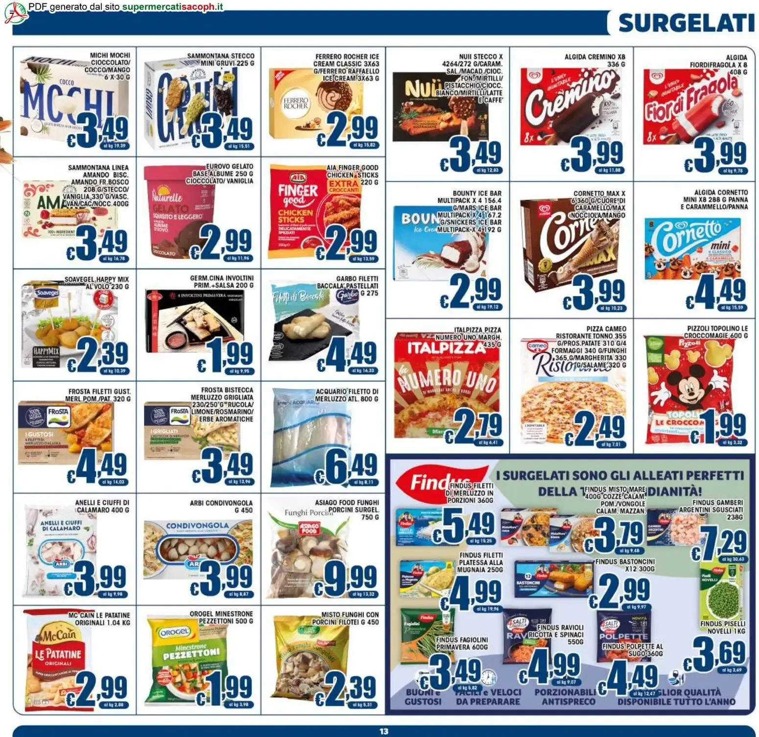 Sacoph volantino dal 10/07/2026 - online Offerte da 10 luglio a 21 luglio di 2026 - Pagina del volantino 13