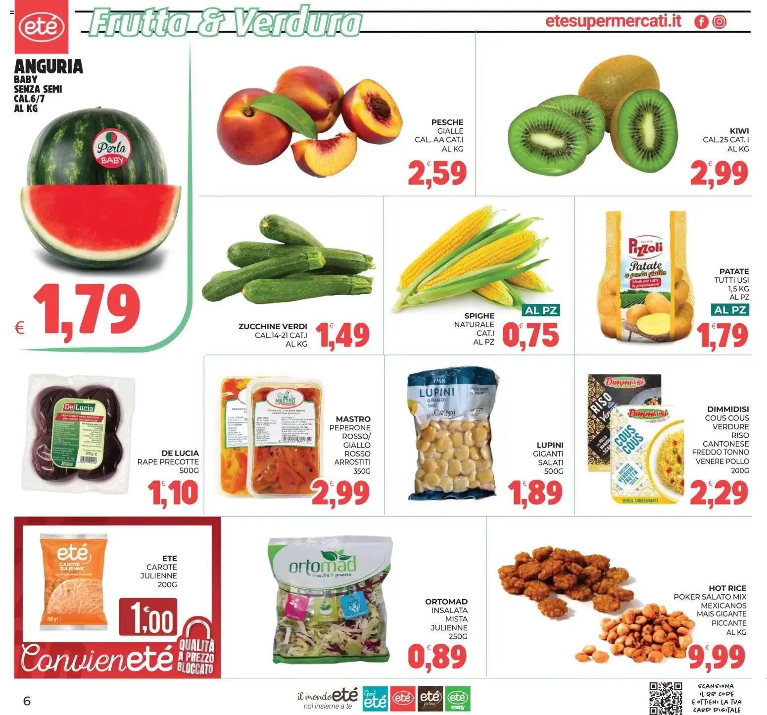 Eté volantino dal 28/07/2026 - online Offerte da 28 luglio a 6 agosto di 2026 - Pagina del volantino 6