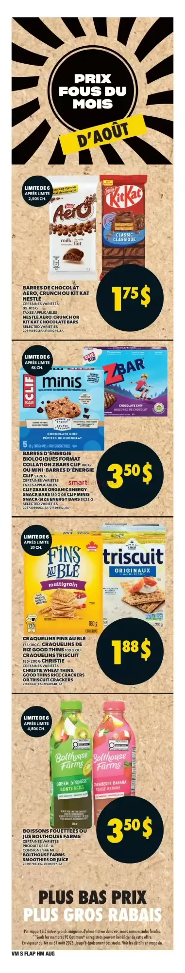 Valu-mart flyer week 35 from August 27 to September 2 2026 - flyer page 9