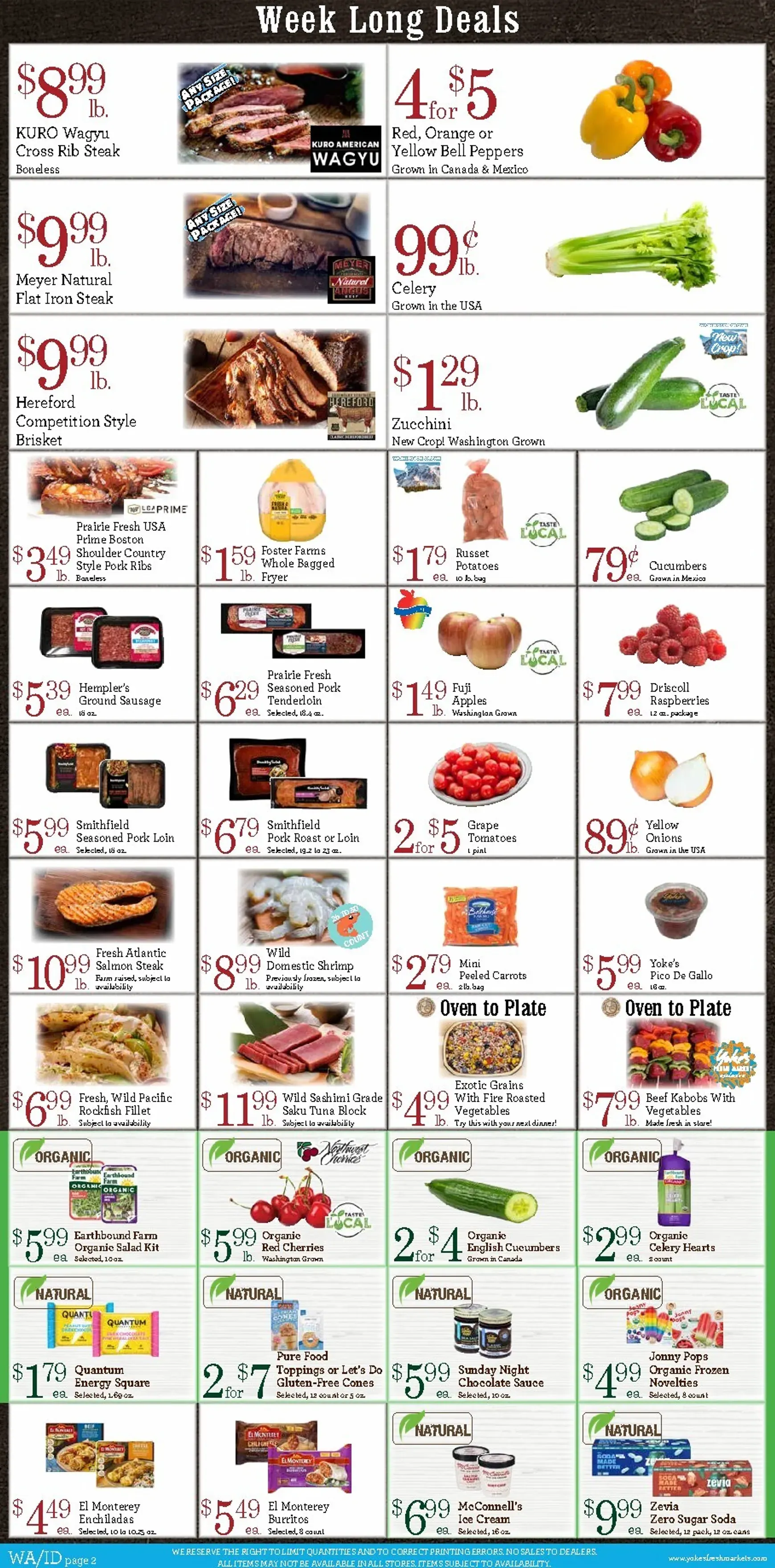 Weekly ad Yoke's Fresh Market - Ice Cream Social & Fresh Weekend Sale from July 8 to July 14 2026 - Page 2