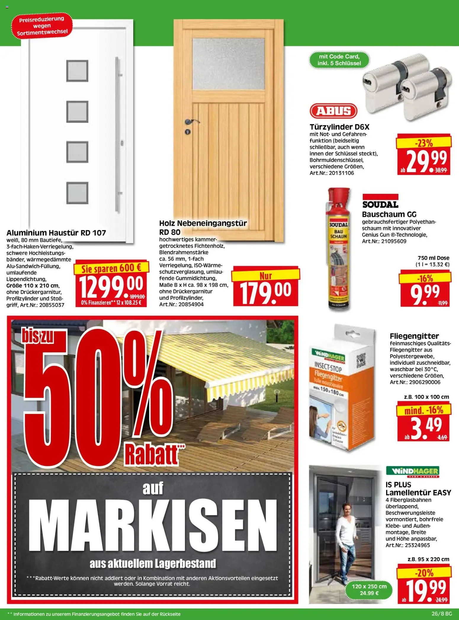 HERKULES Bau & Garten (ab 22.06.2026) zum Blättern von 22. Juni bis 27. Juni 2026 - Prospekt seite 8