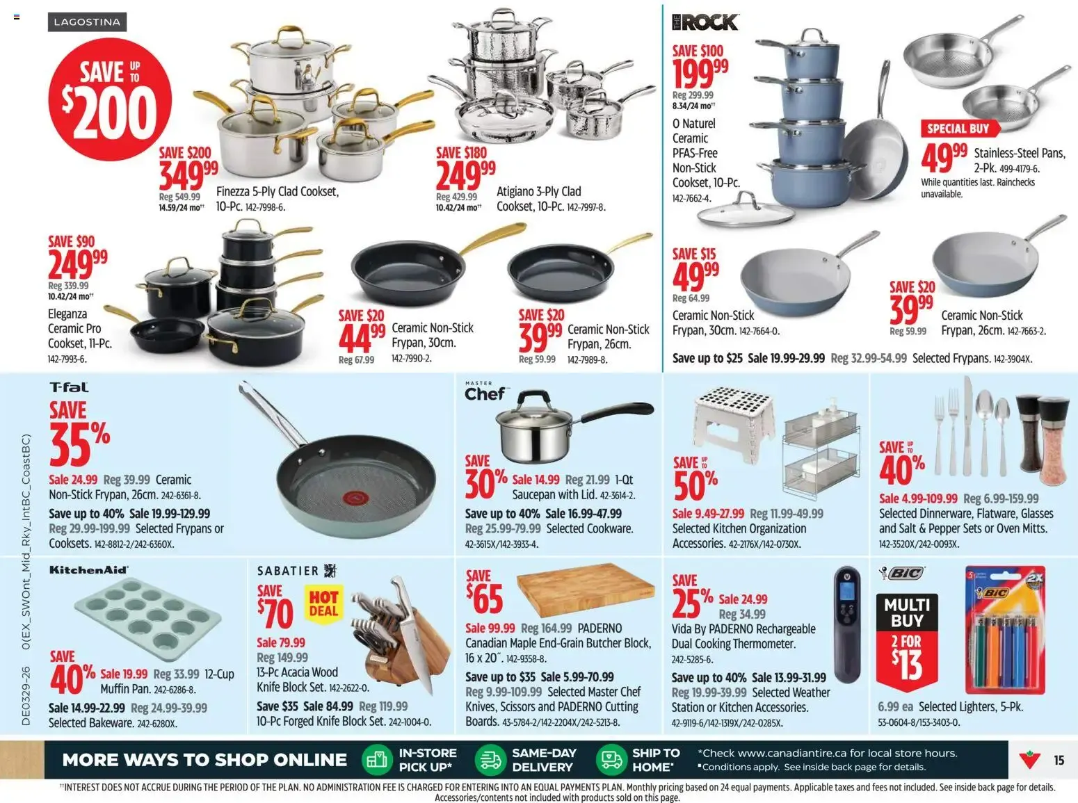 Canadian Tire weekly flyer from Jul 16, 2026 > weekly specials & deals from July 16 to July 22 2026 - flyer page 15