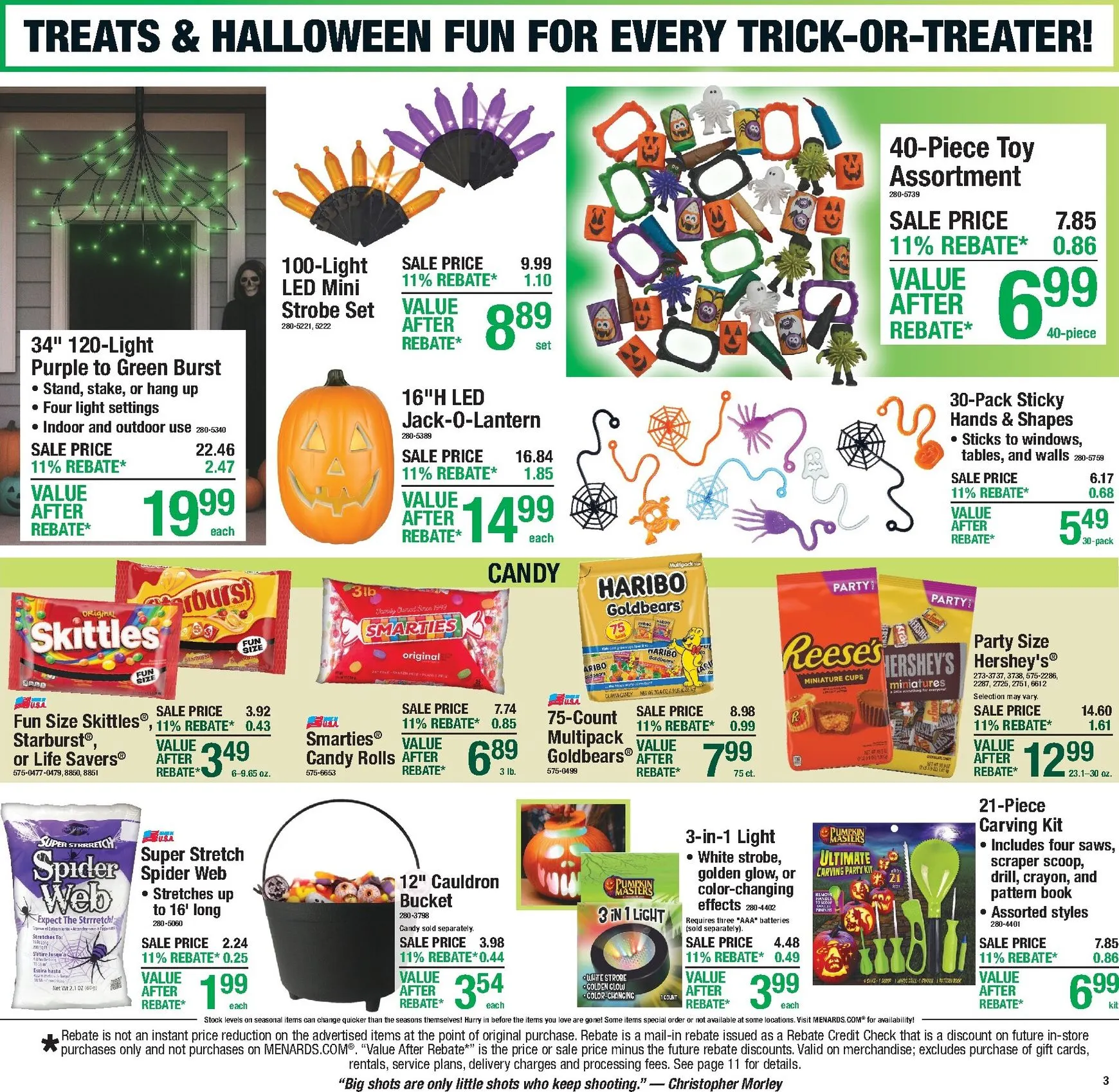 Weekly ad Menards - 11% Rebate on Everything! from October 8 to October 18 2026 - Page 3