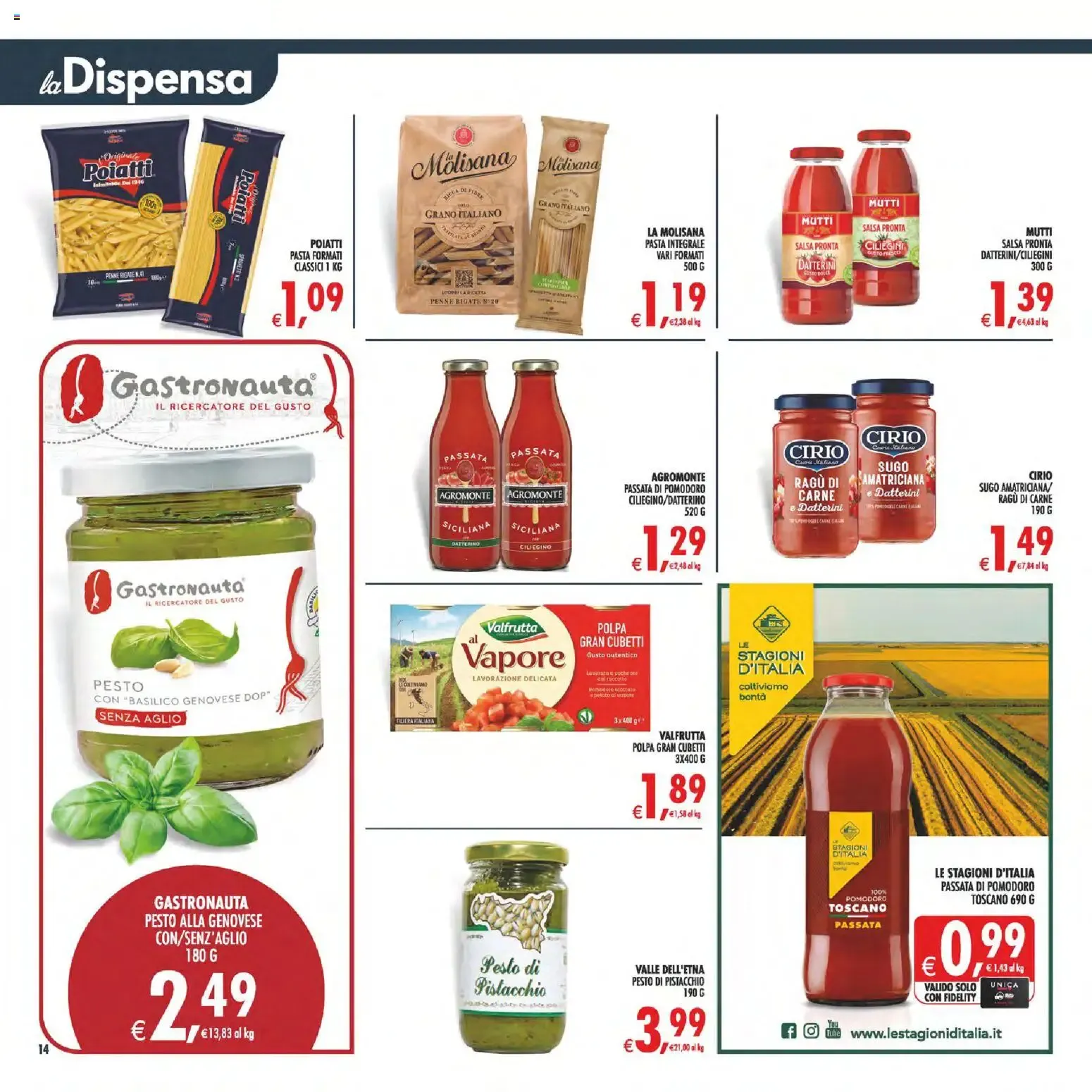 Nuovo Decò volantino Maxistore, Supermercati Lipari dal 01/09/2026 > offerte anteprima 🛍️ da 1 settembre a 10 settembre di 2026 - Pagina del volantino 14