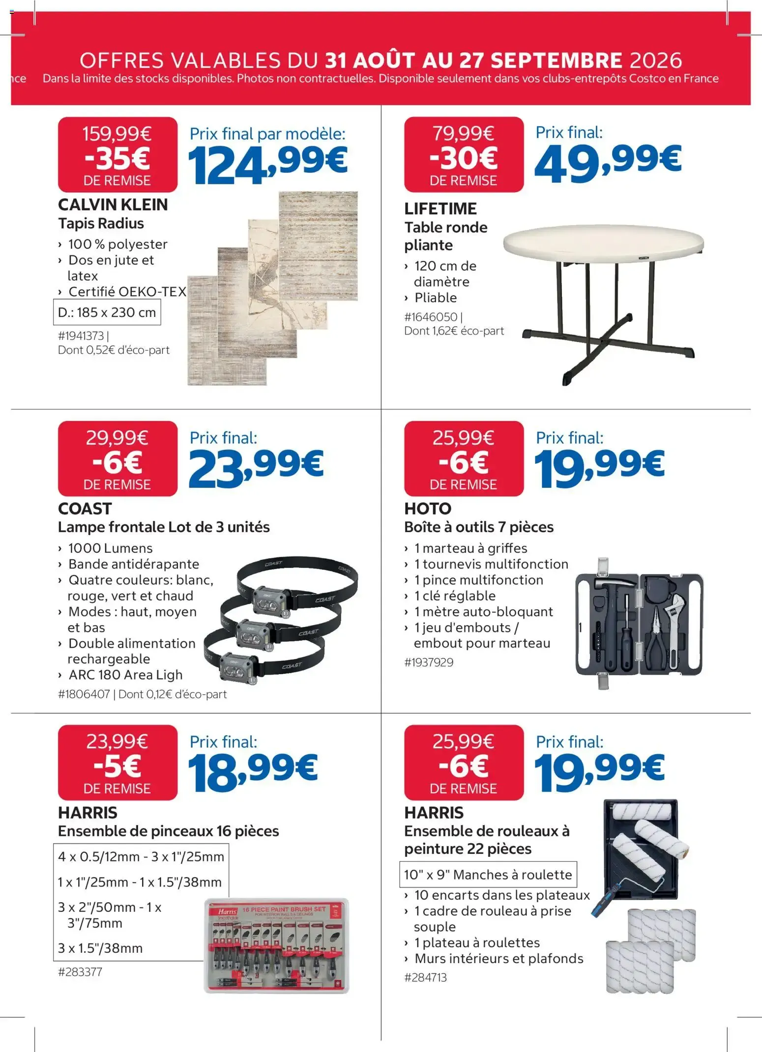 Costco catalogue à partir du 31/08/2026 - promo en ligne du 31 août au 27 septembre 2026 - Catalogue page 5