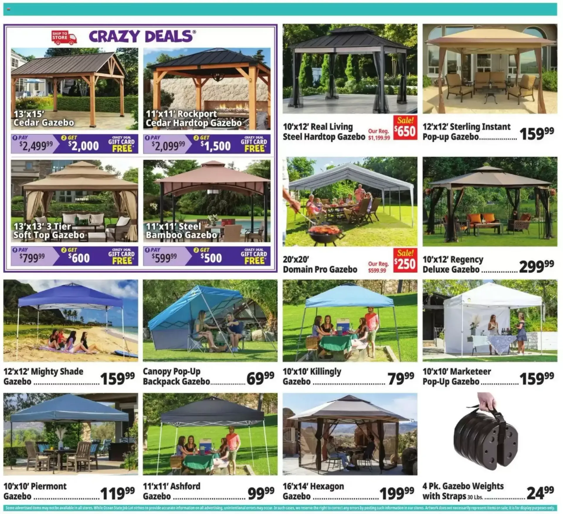 Weekly promotion Ocean State Job Lot - End of Summer Online Sale spanning from August 27 to September 2 2026 - Page 12 for Catalogue 365
