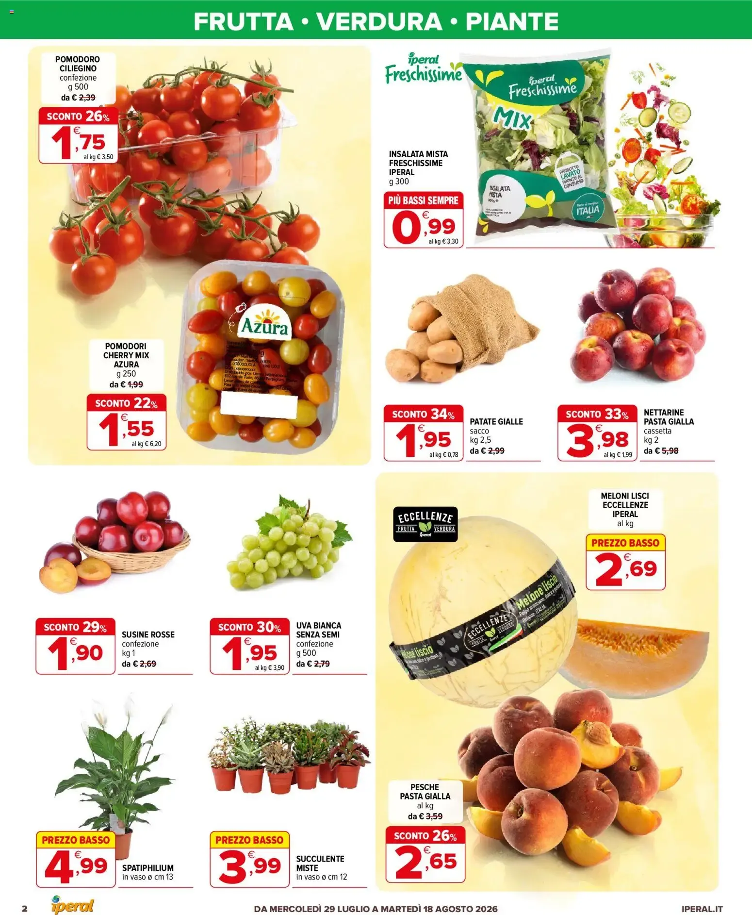 Iperal Supermercati: Un Mare di Sconti da 29 luglio a 18 agosto di 2026 - Pagina del volantino 2