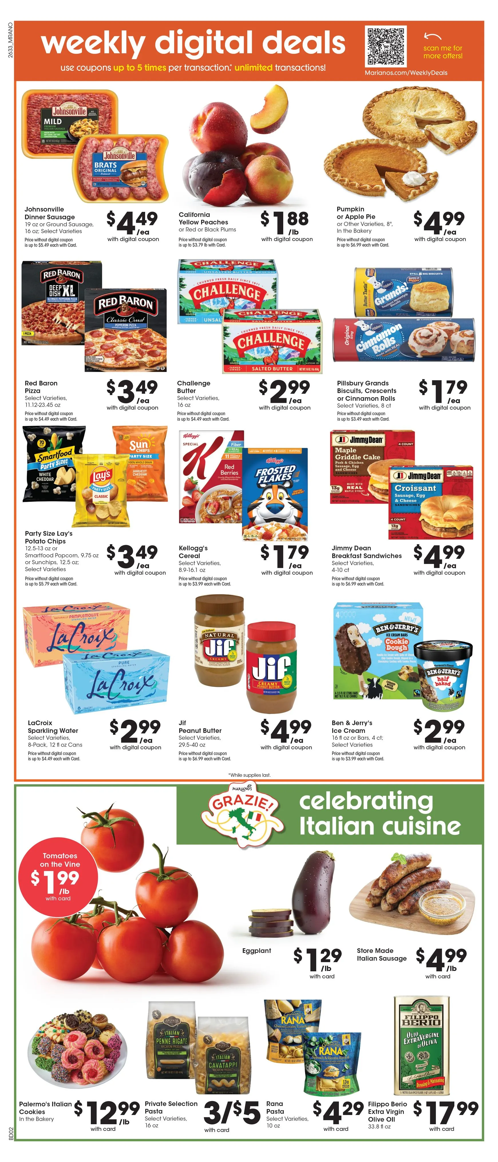 Weekly ad Current Mariano's leaflet valid from Wednesday 09/16/2026 to Tuesday 09/22/2026 from September 16 to September 22 2026 - Page 4