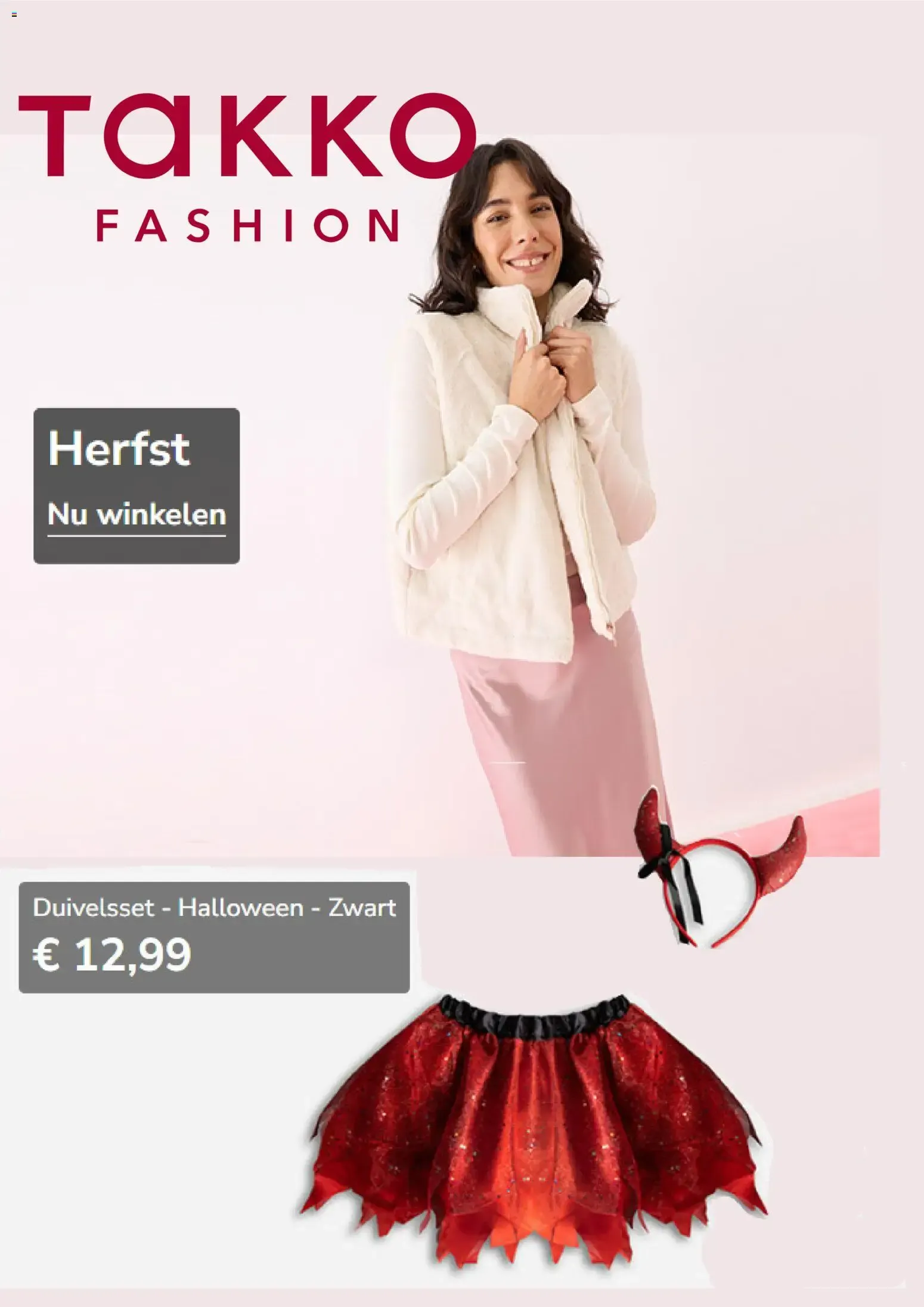 Takko Fashion - Herfst & Halloween van 6 oktober tot 13 oktober 2026 - Folder pagina 1