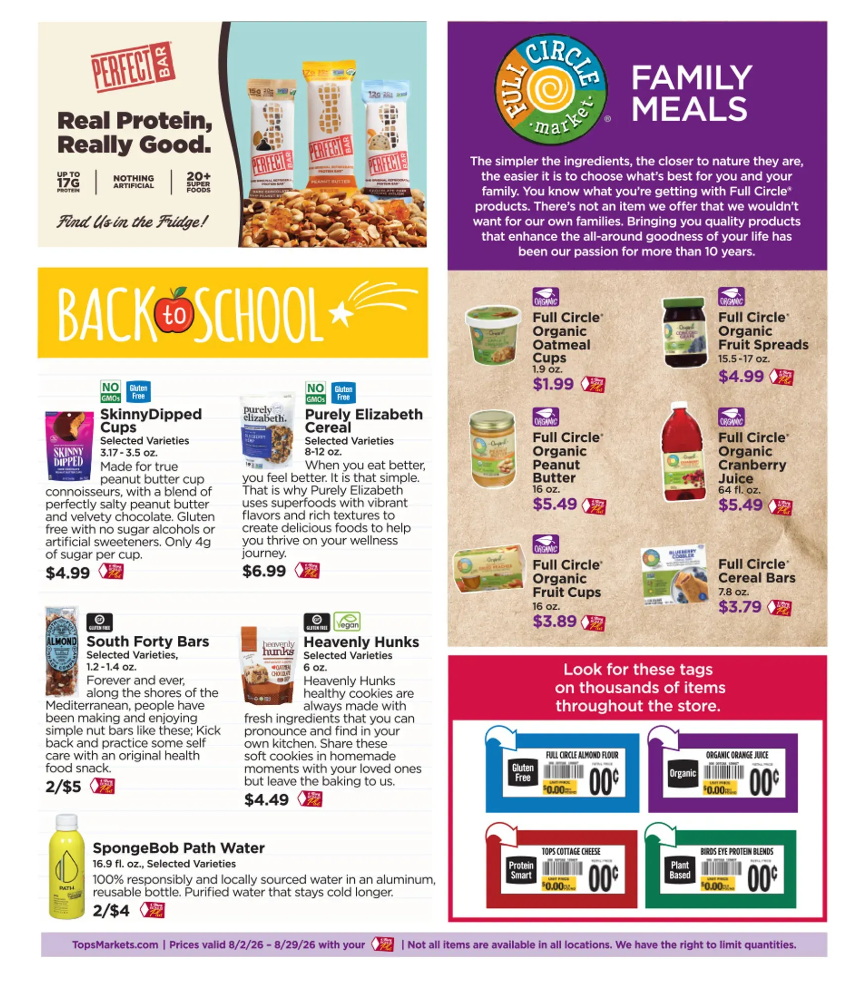 Weekly ad Tops Natural & Organics Spotlight - Eighth Edition 2026 from August 2 to August 29 2026 - Page 4