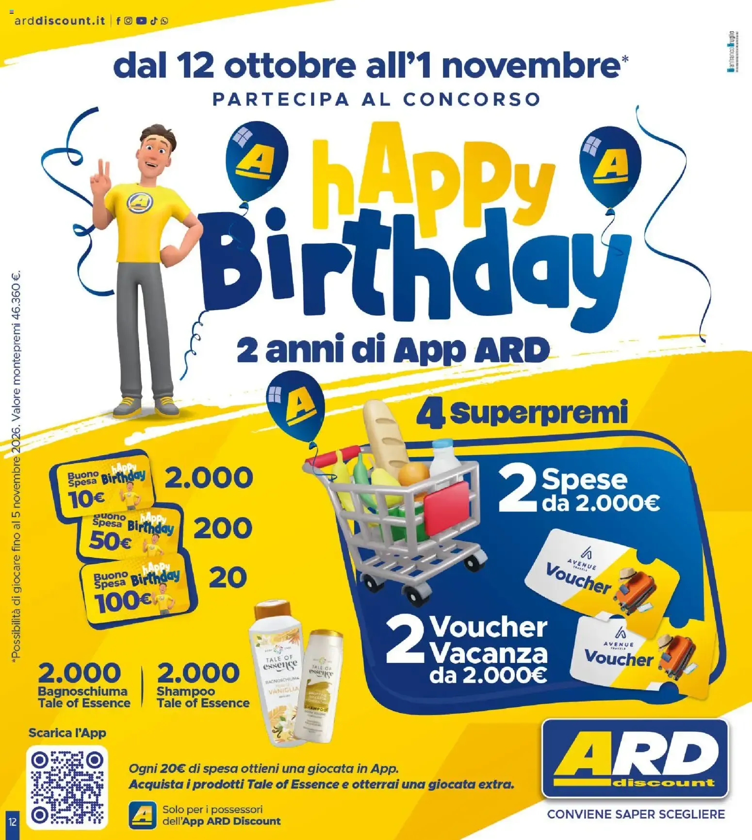 ARD discount Super Prezzi da 19 ottobre a 28 ottobre di 2026 - Pagina del volantino 12