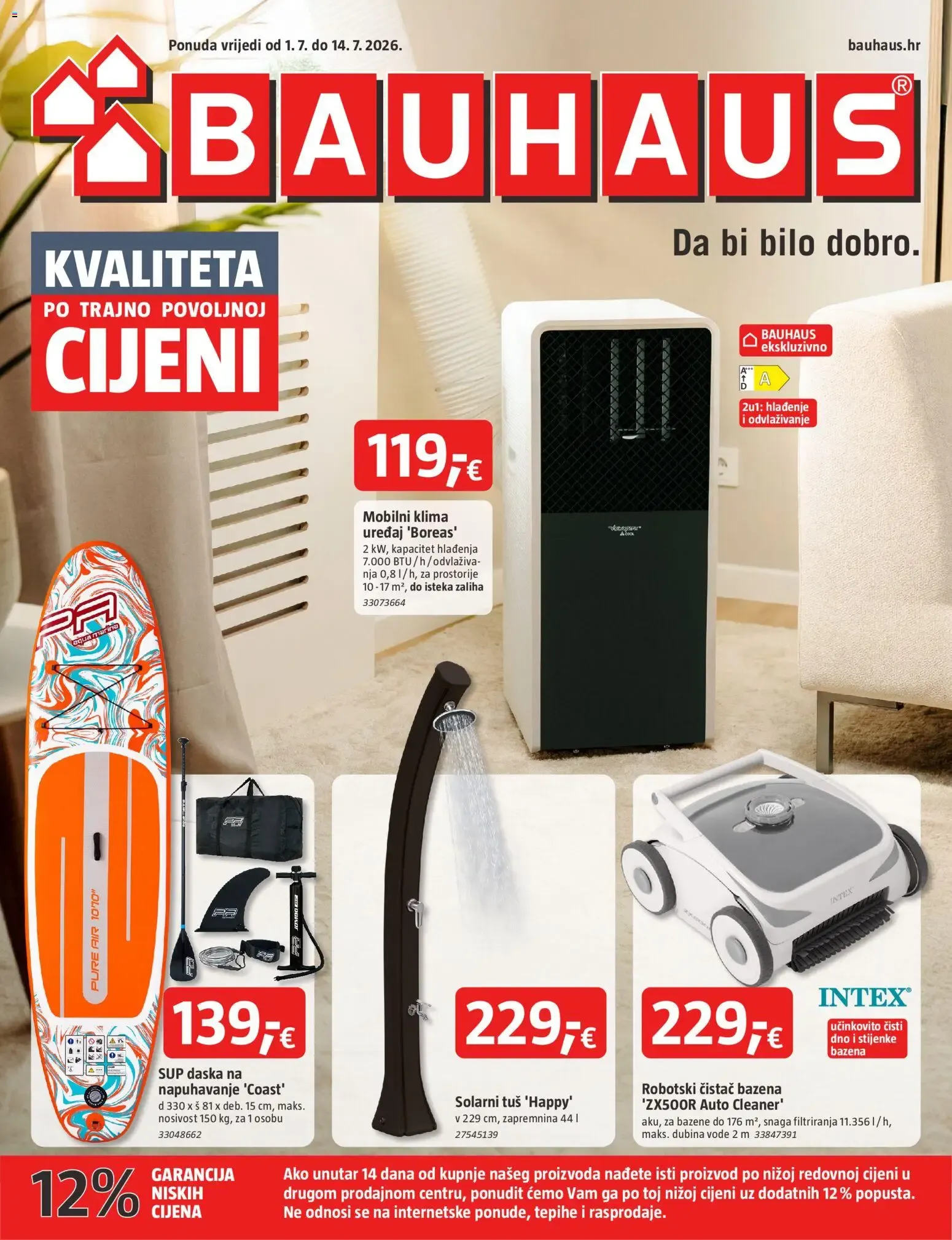 Katalog Bauhaus Katalog novi od 01.07.2026 na listanje > letak digitalni od 1. srpnja do 14. srpnja 2026. - Pregled Stranica 1