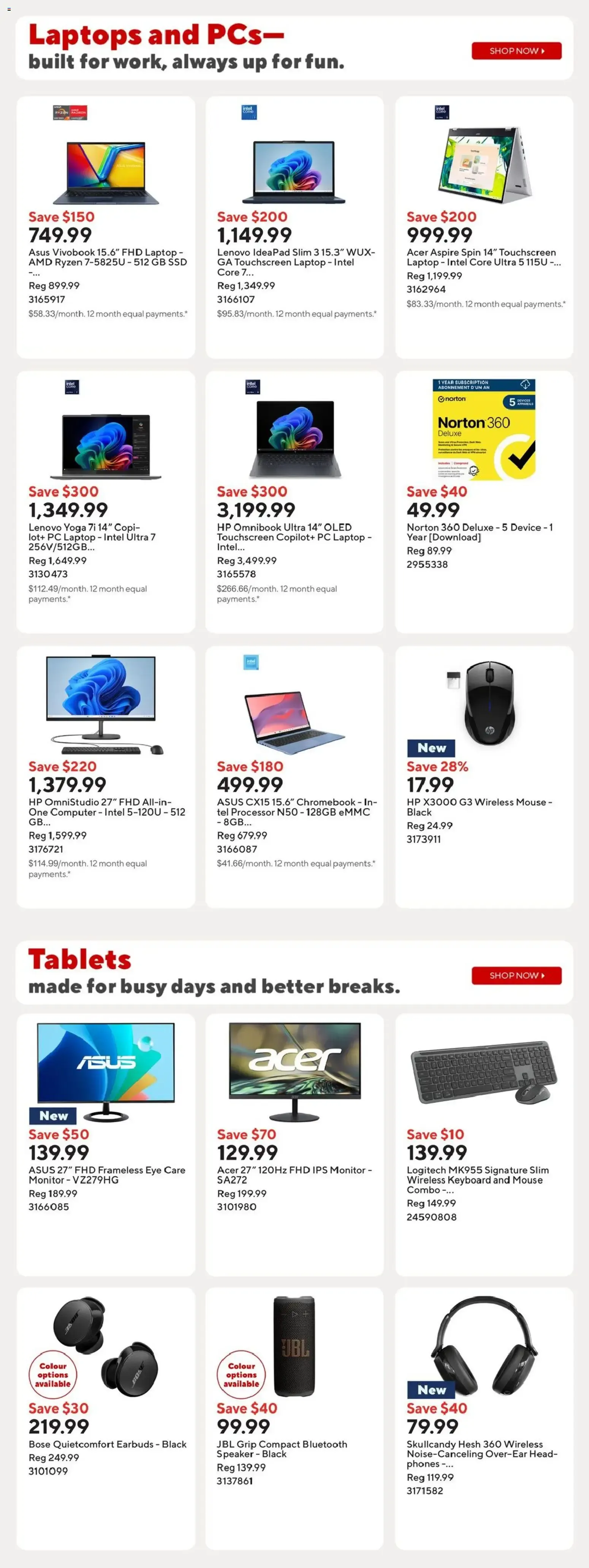 Staples Easy Deals & Friends + Family Savings from July 17 to July 23 2026 - flyer page 7