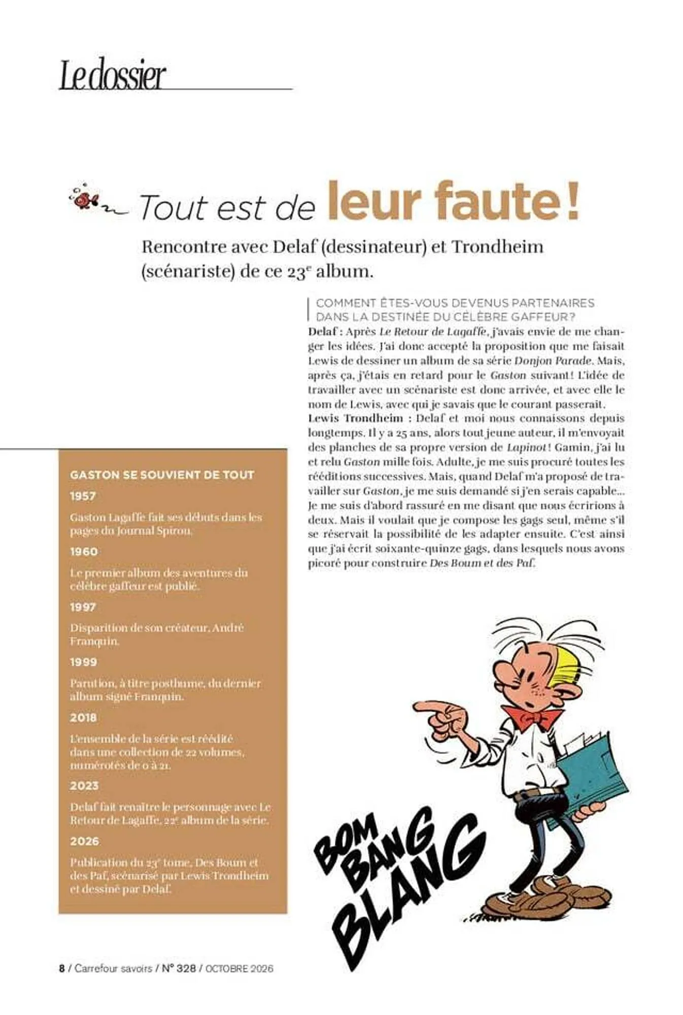 Carrefour SAVOIRS du 1 octobre au 31 octobre 2026 - Catalogue page 8