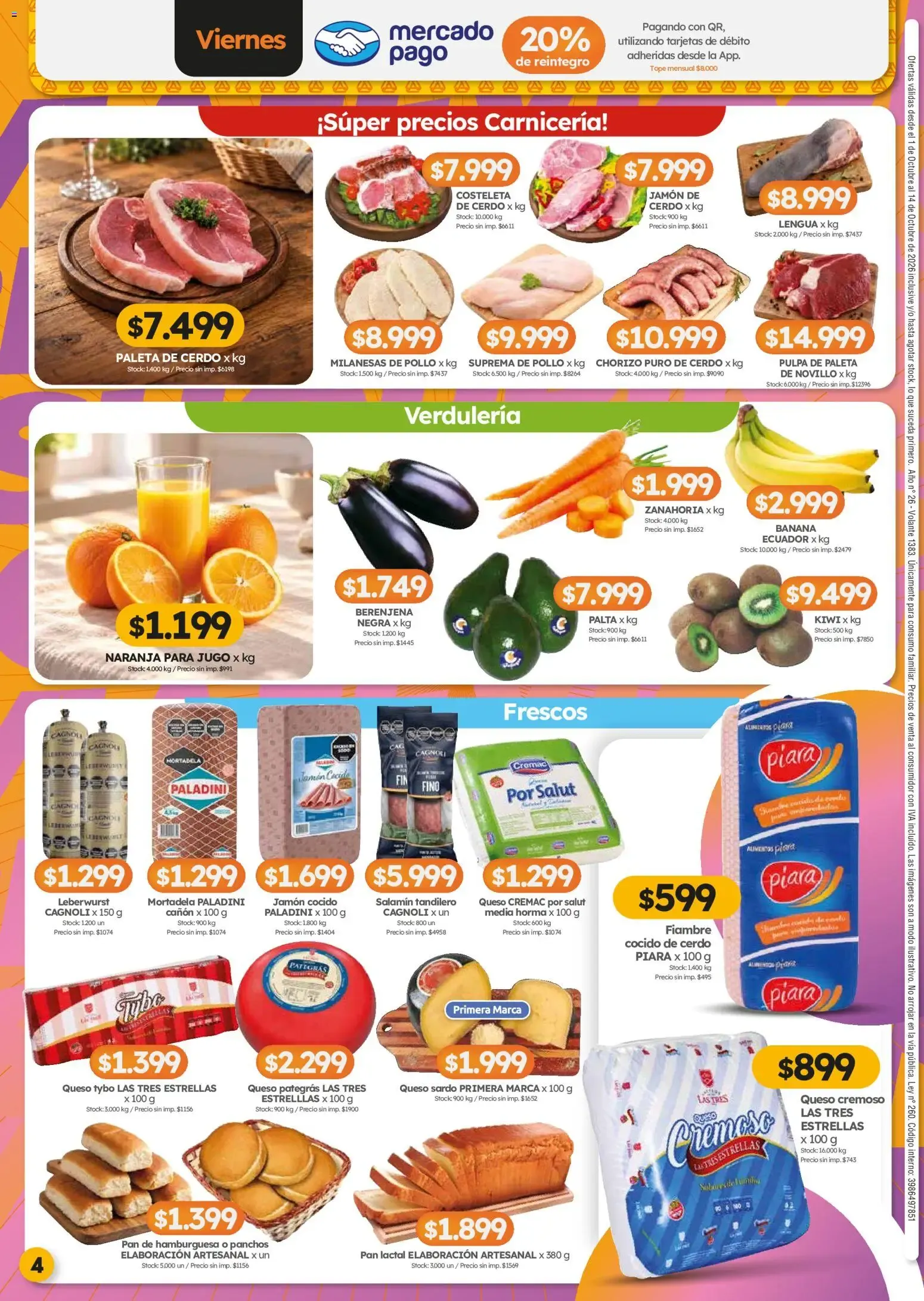 Ofertas de Cordiez - Ofertas || del 01/10/2026 - 14/10/2026 || Catálogo 1 de octubre al 14 de octubre 2026 - Página 4 del catálogo