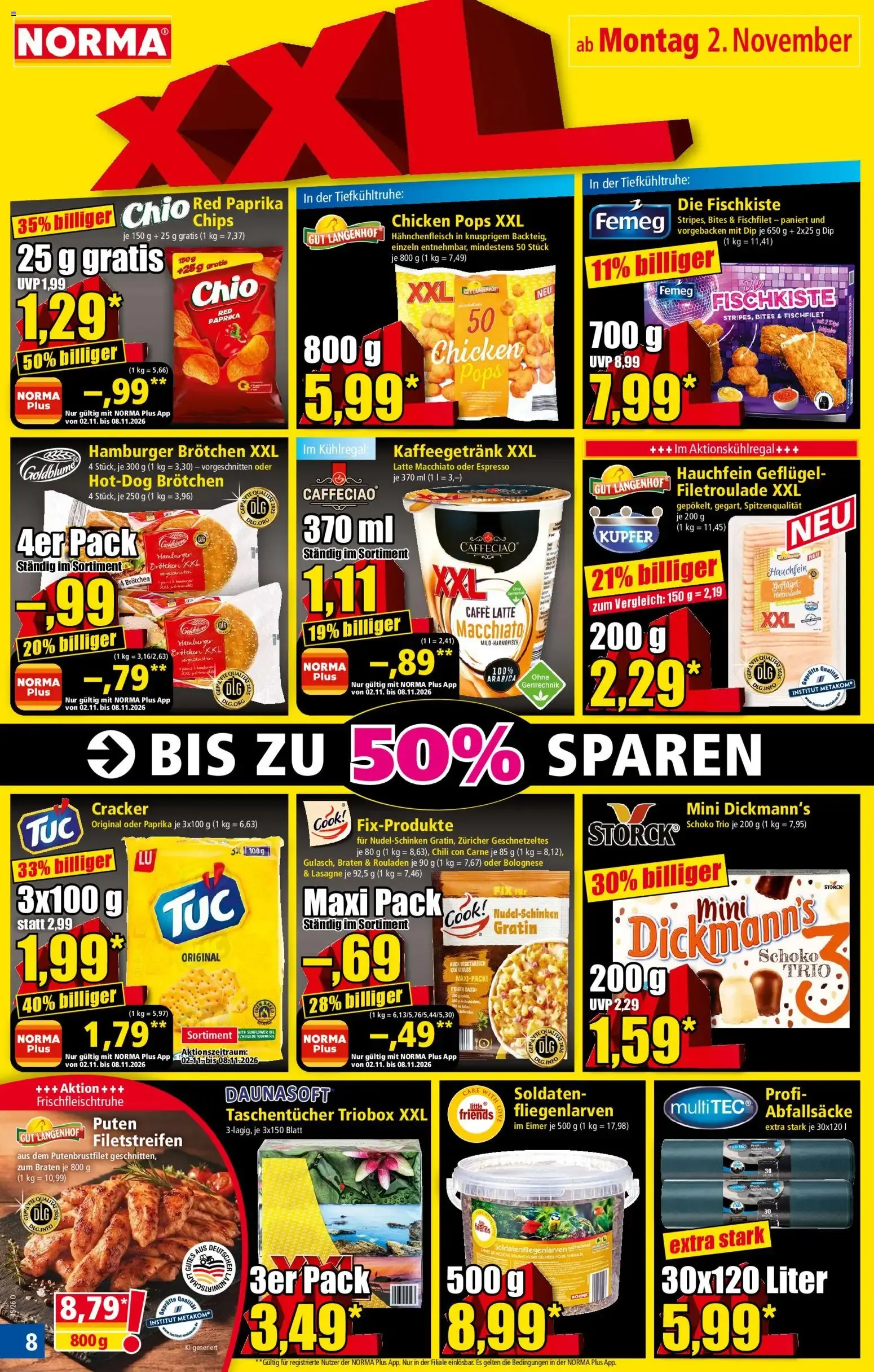 Norma Prospekt (ab 02.11.2026) zum blättern » Angebote von 2. November bis 8. November 2026 - Prospekt seite 8