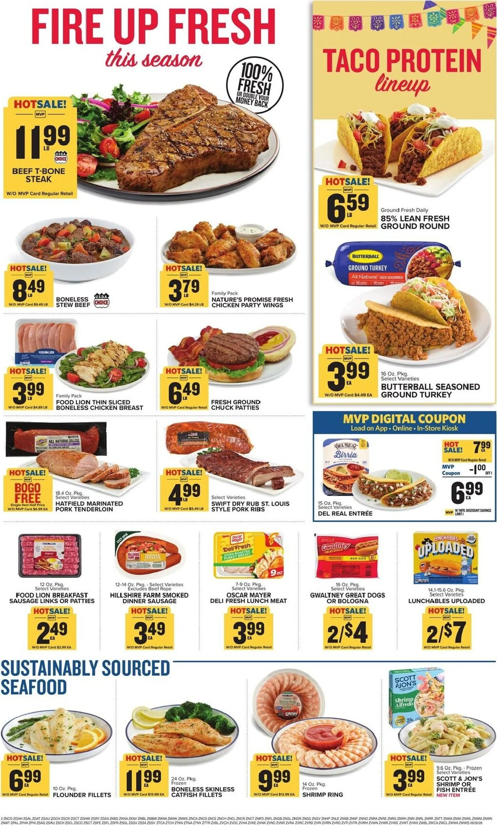 Weekly ad Current Food Lion leaflet valid from Wednesday 09/30/2026 to Tuesday 10/06/2026 from September 30 to October 6 2026 - Page 4
